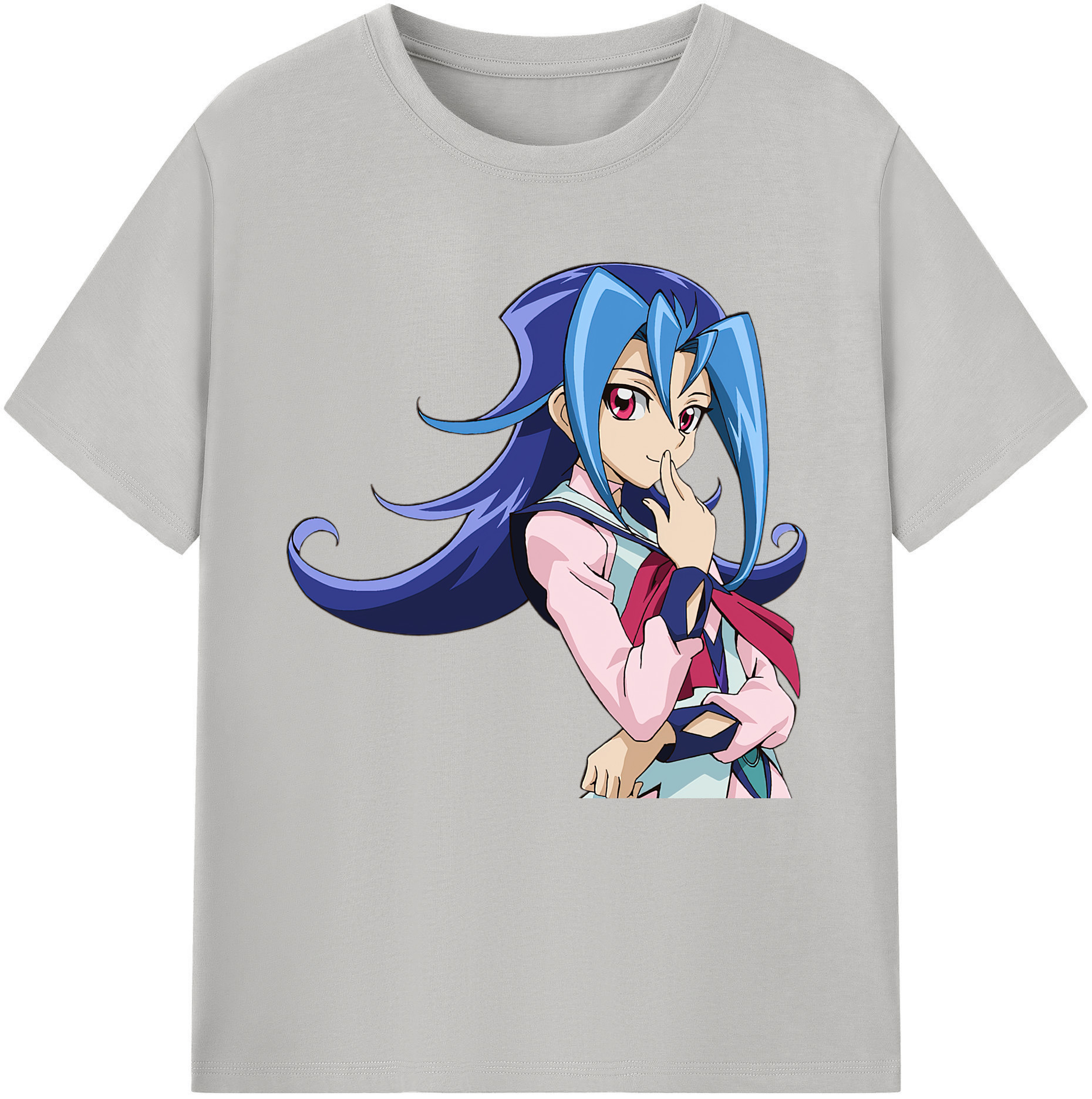 （画像用） 遊☆戯☆王 Yu-Gi-Oh! レディースカジュアルプリントTシャツ（綿100％）