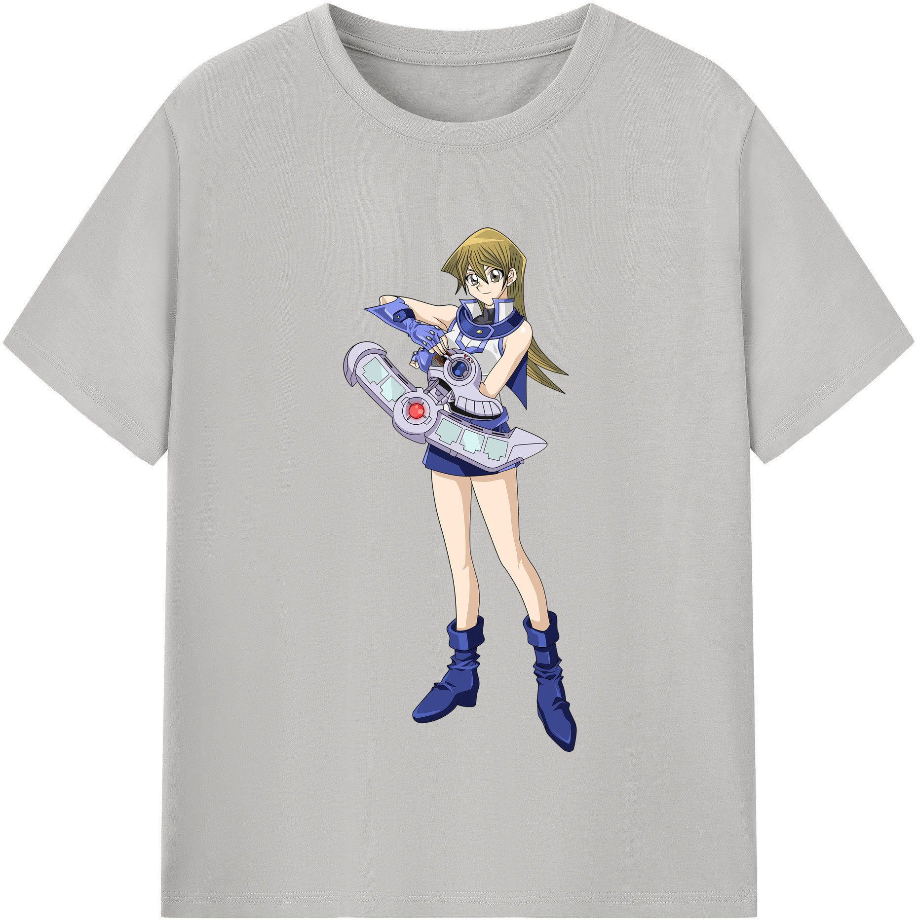 （画像用） 遊☆戯☆王 Yu-Gi-Oh! レディースカジュアルプリントTシャツ（綿100％）