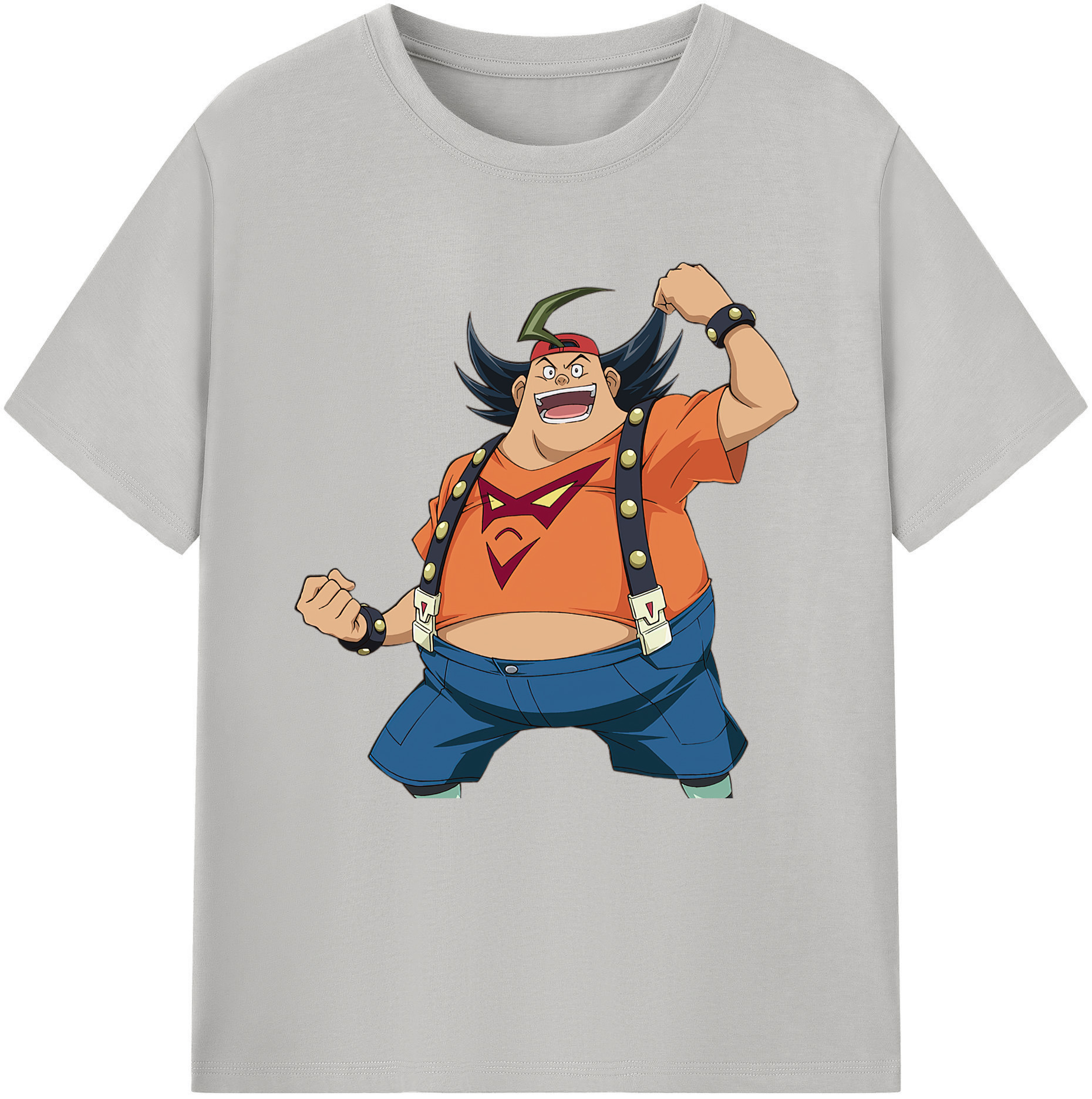 （画像用） 遊☆戯☆王 Yu-Gi-Oh! レディースカジュアルプリントTシャツ（綿100％）