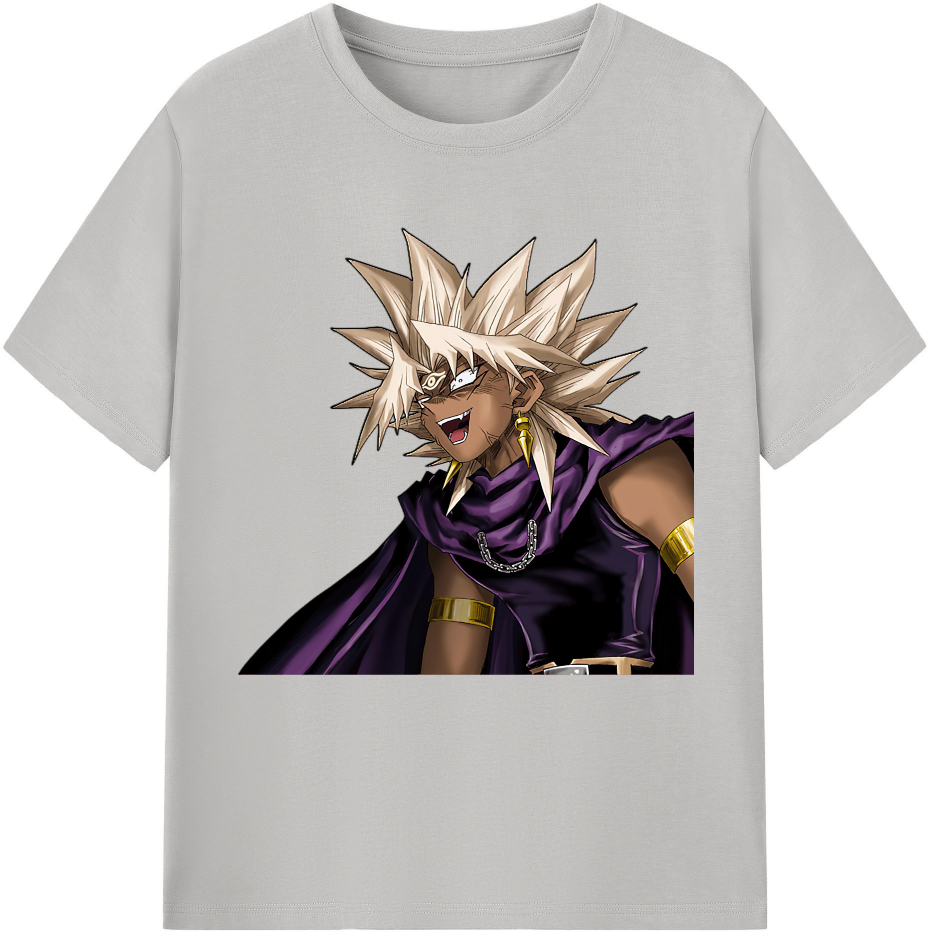 （画像用） 遊☆戯☆王 Yu-Gi-Oh! レディースカジュアルプリントTシャツ（綿100％）