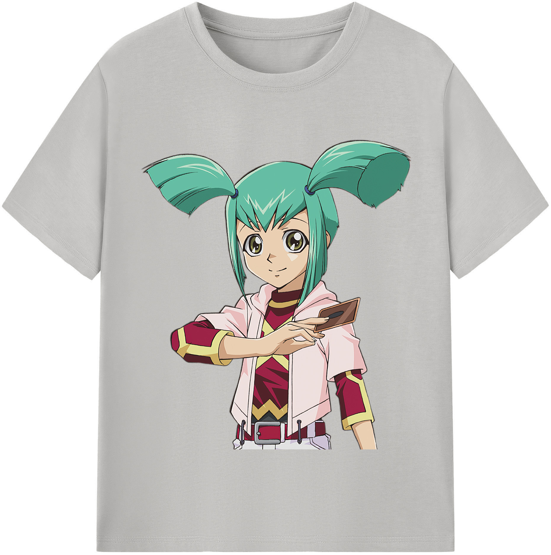（画像用） 遊☆戯☆王 Yu-Gi-Oh! レディースカジュアルプリントTシャツ（綿100％）