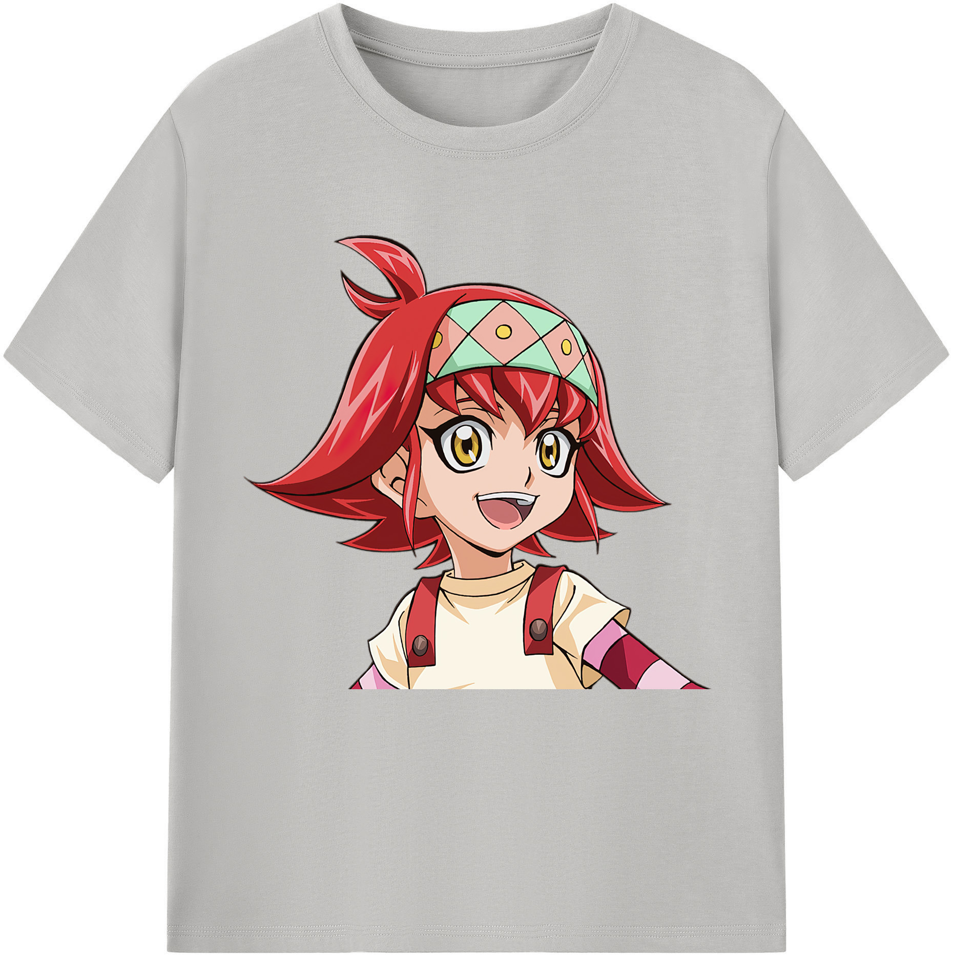 （画像用） 遊☆戯☆王 Yu-Gi-Oh! レディースカジュアルプリントTシャツ（綿100％）