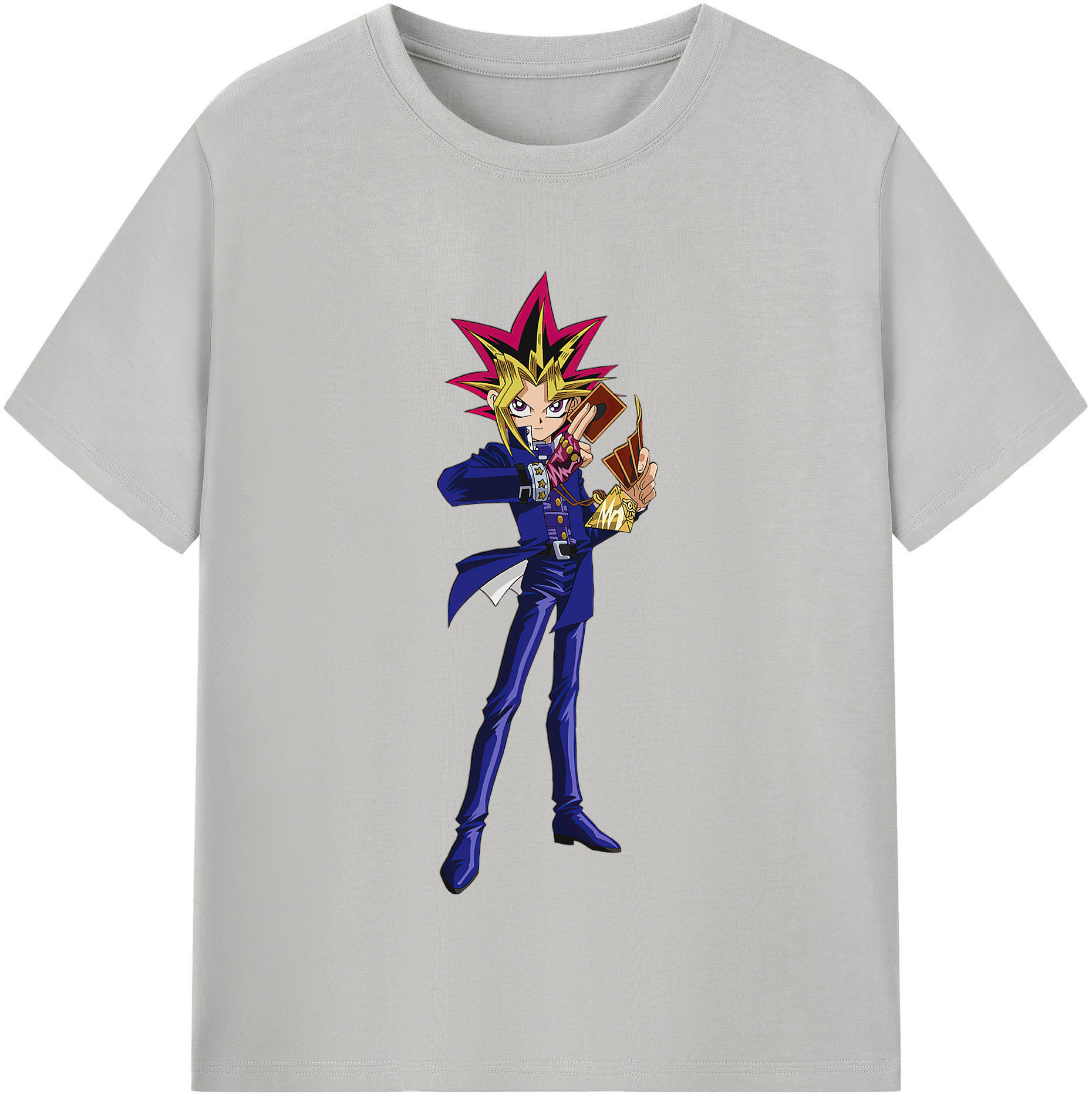 （画像用） 遊☆戯☆王 Yu-Gi-Oh! レディースカジュアルプリントTシャツ（綿100％）