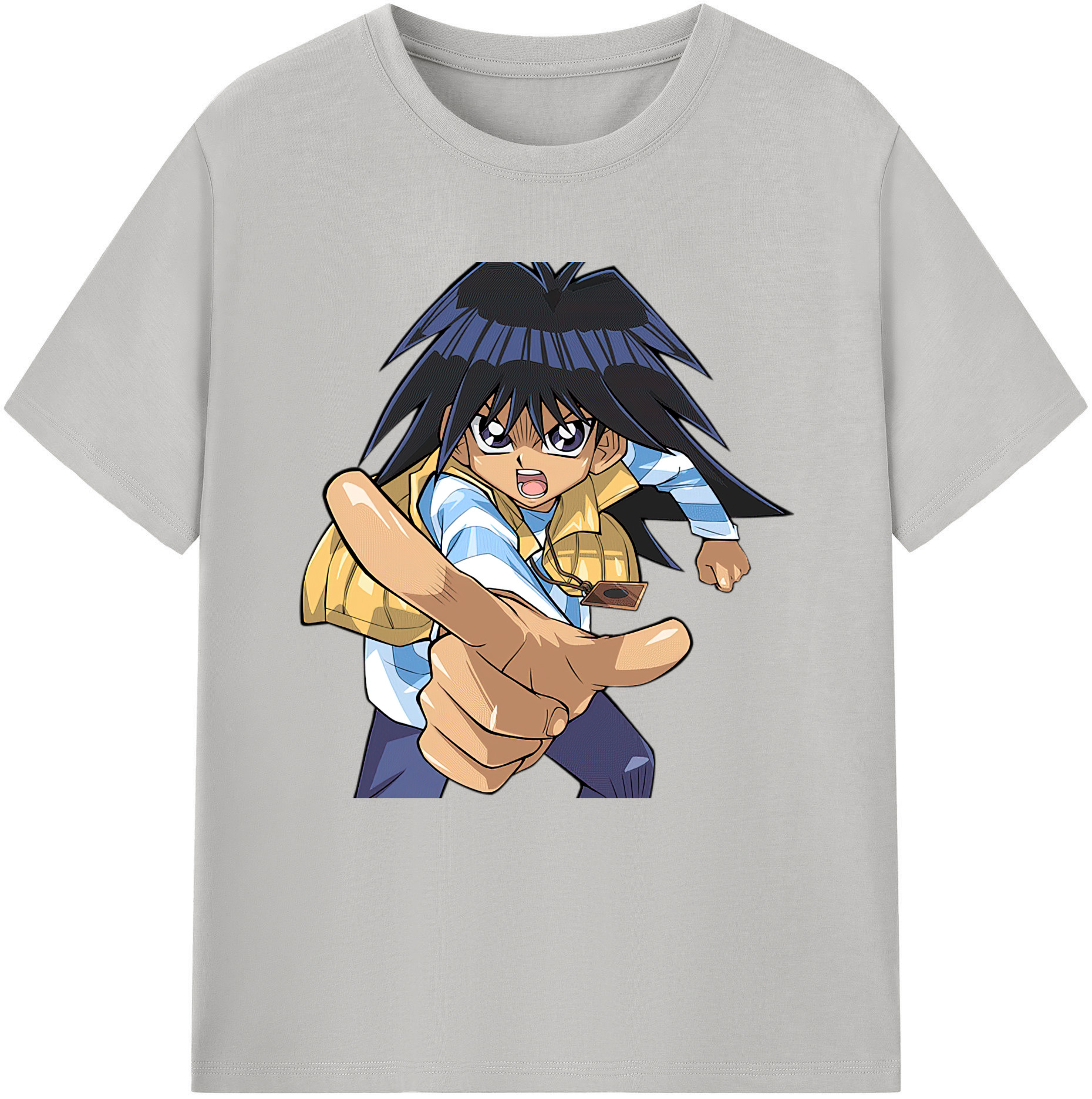 （画像用） 遊☆戯☆王 Yu-Gi-Oh! レディースカジュアルプリントTシャツ（綿100％）