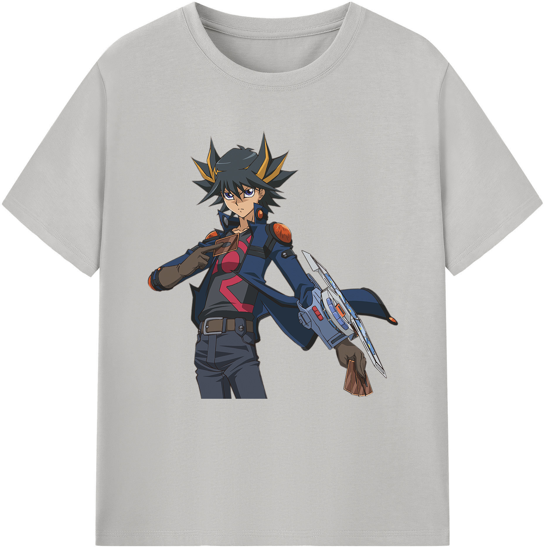 （画像用） 遊☆戯☆王 Yu-Gi-Oh! レディースカジュアルプリントTシャツ（綿100％）