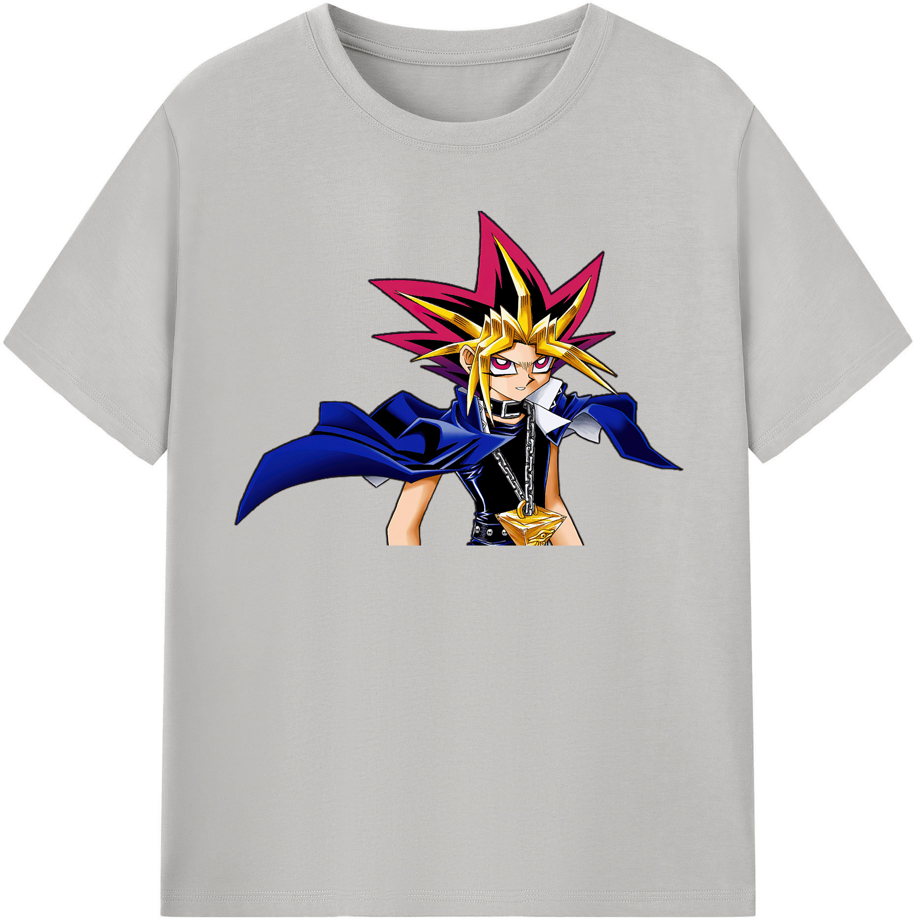（画像用） 遊☆戯☆王 Yu-Gi-Oh! レディースカジュアルプリントTシャツ（綿100％）