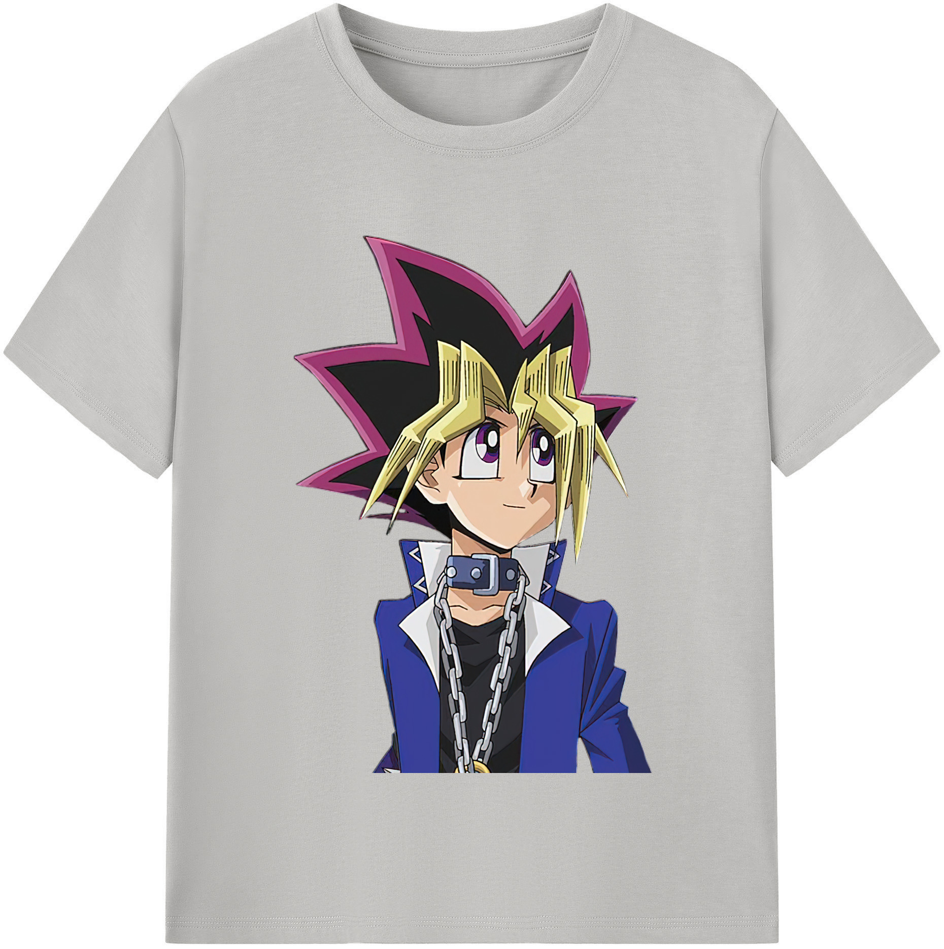 （画像用） 遊☆戯☆王 Yu-Gi-Oh! レディースカジュアルプリントTシャツ（綿100％）