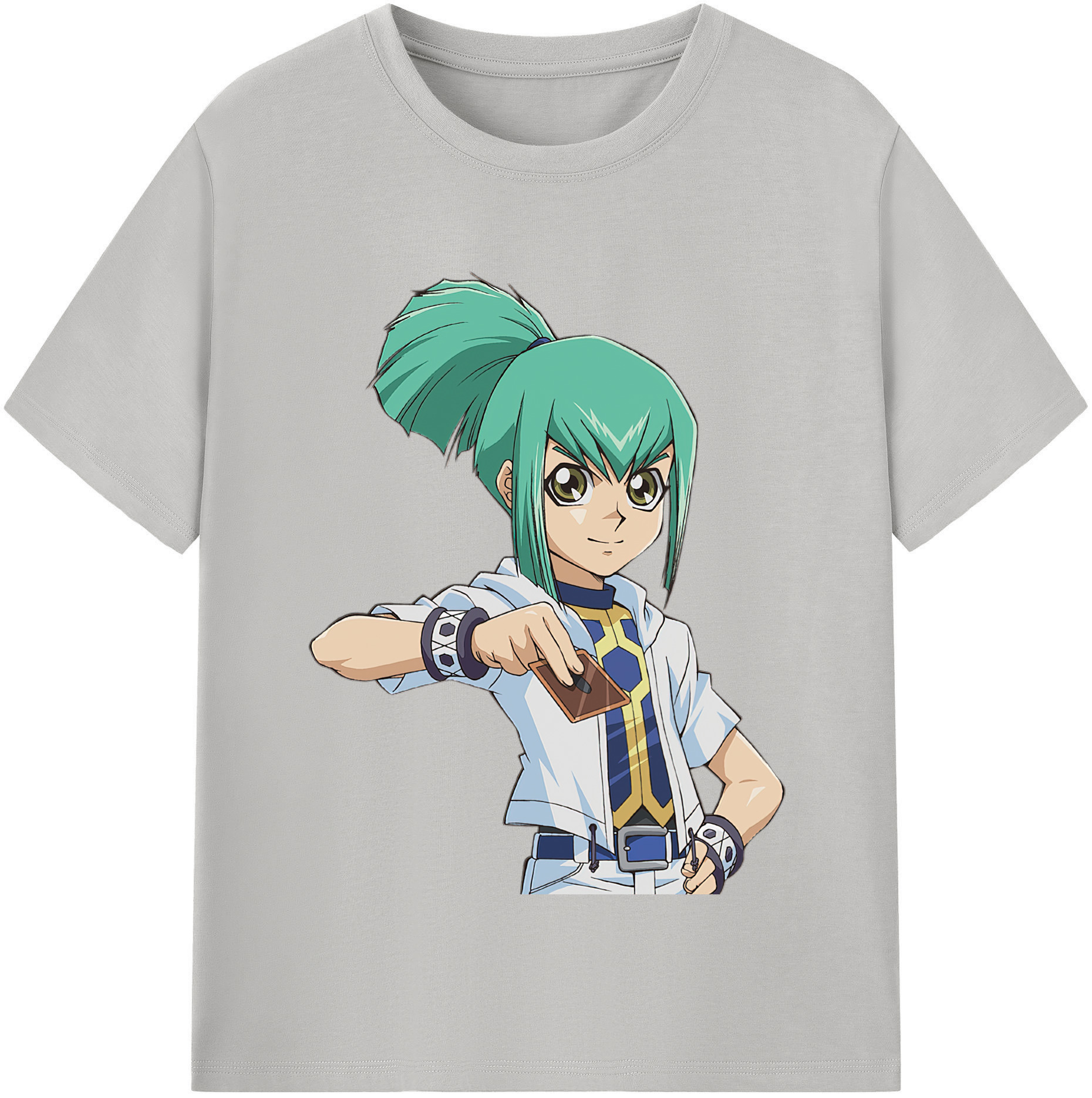 （画像用） 遊☆戯☆王 Yu-Gi-Oh! レディースカジュアルプリントTシャツ（綿100％）