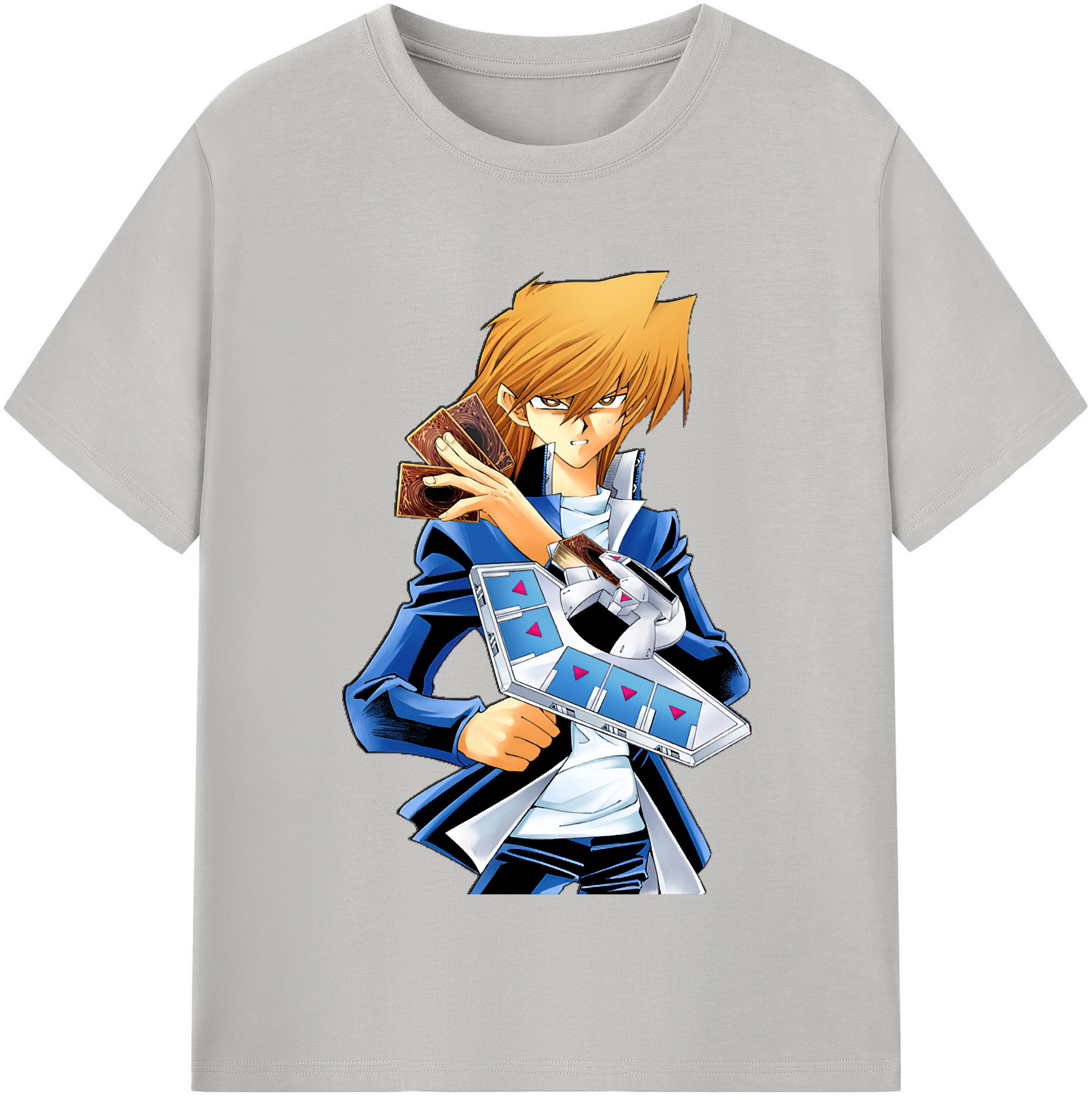 （画像用） 遊☆戯☆王 Yu-Gi-Oh! レディースカジュアルプリントTシャツ（綿100％）