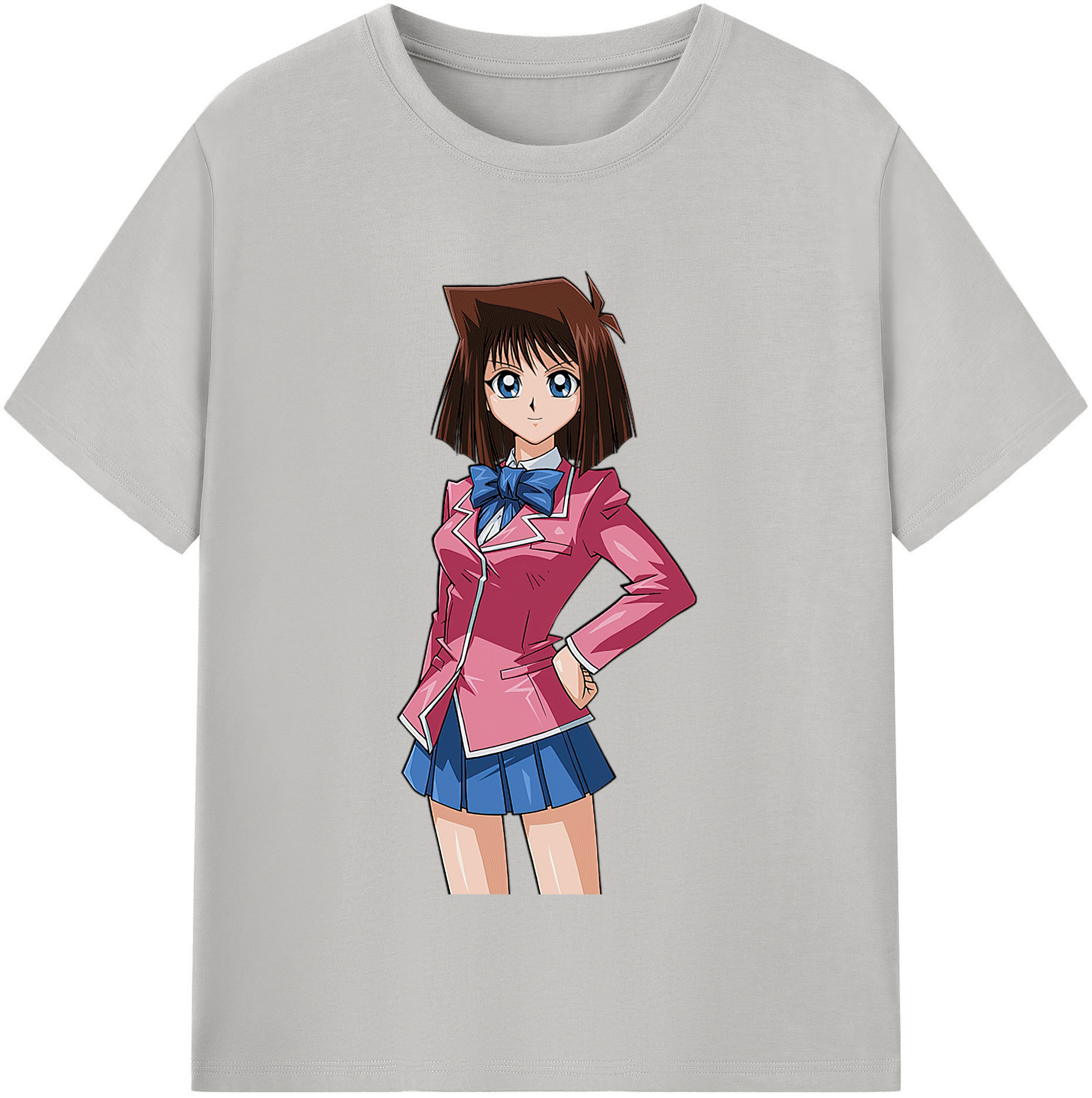 （画像用） 遊☆戯☆王 Yu-Gi-Oh! レディースカジュアルプリントTシャツ（綿100％）