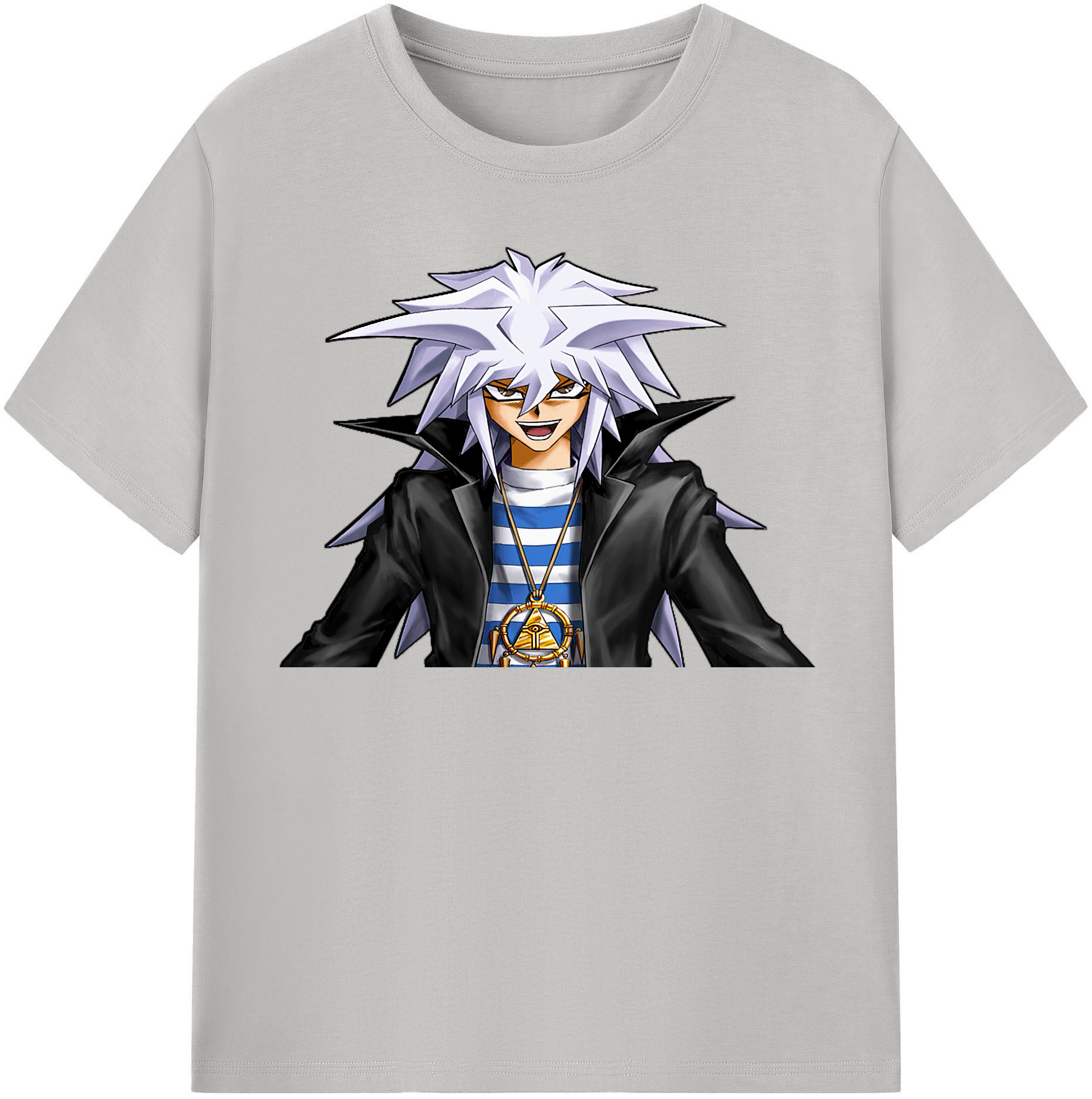 （画像用） 遊☆戯☆王 Yu-Gi-Oh! レディースカジュアルプリントTシャツ（綿100％）