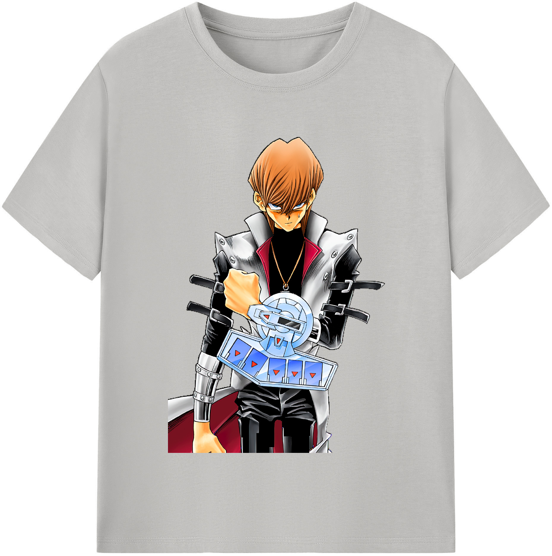 （画像用） 遊☆戯☆王 Yu-Gi-Oh! レディースカジュアルプリントTシャツ（綿100％）
