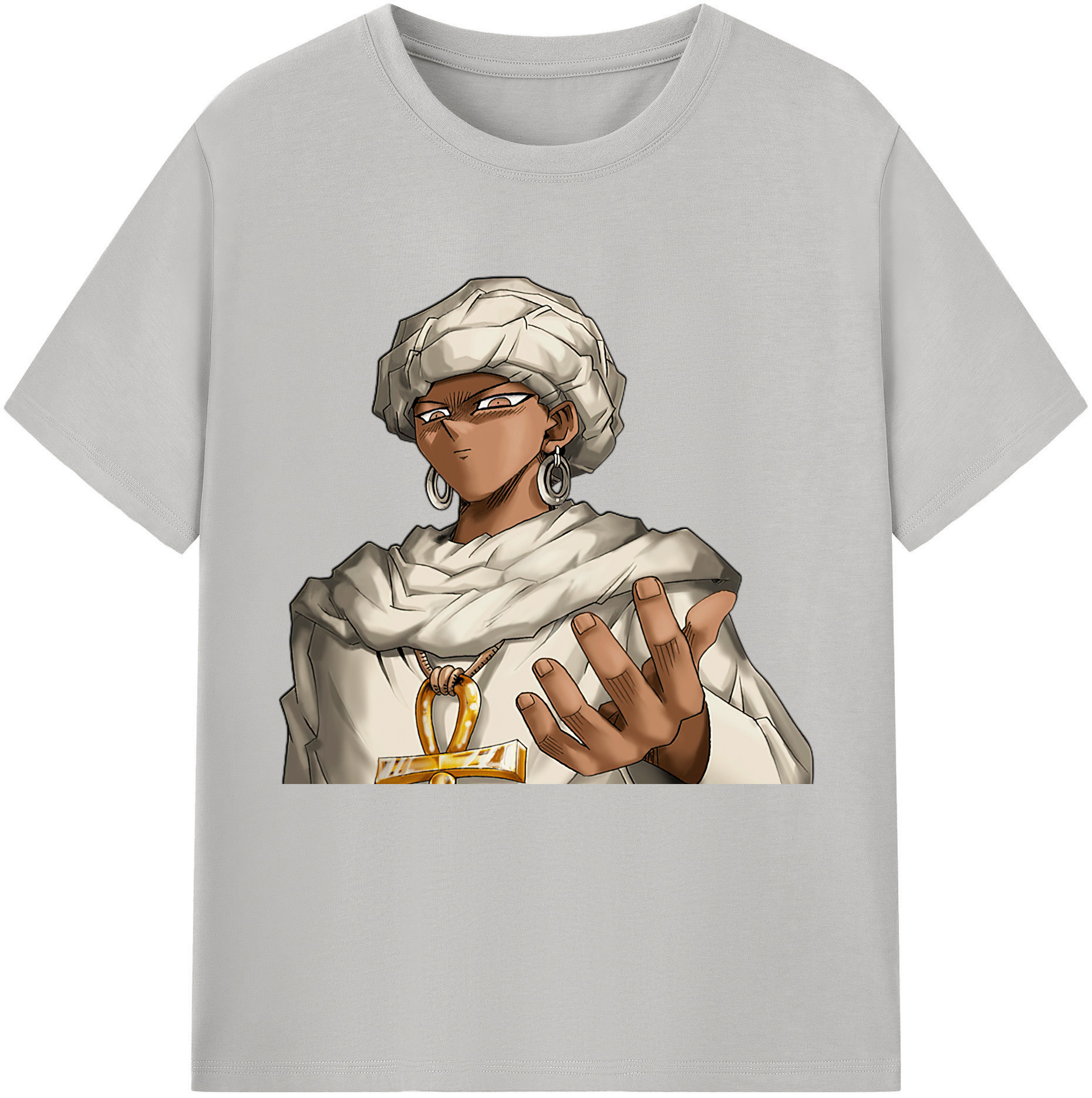 （画像用） 遊☆戯☆王 Yu-Gi-Oh! レディースカジュアルプリントTシャツ（綿100％）
