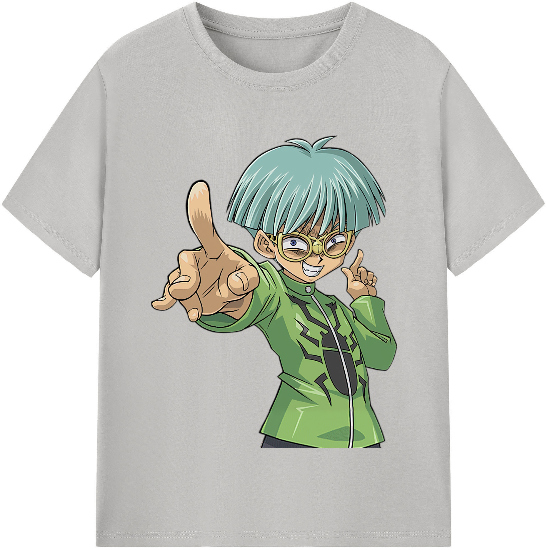 （画像用） 遊☆戯☆王 Yu-Gi-Oh! レディースカジュアルプリントTシャツ（綿100％）