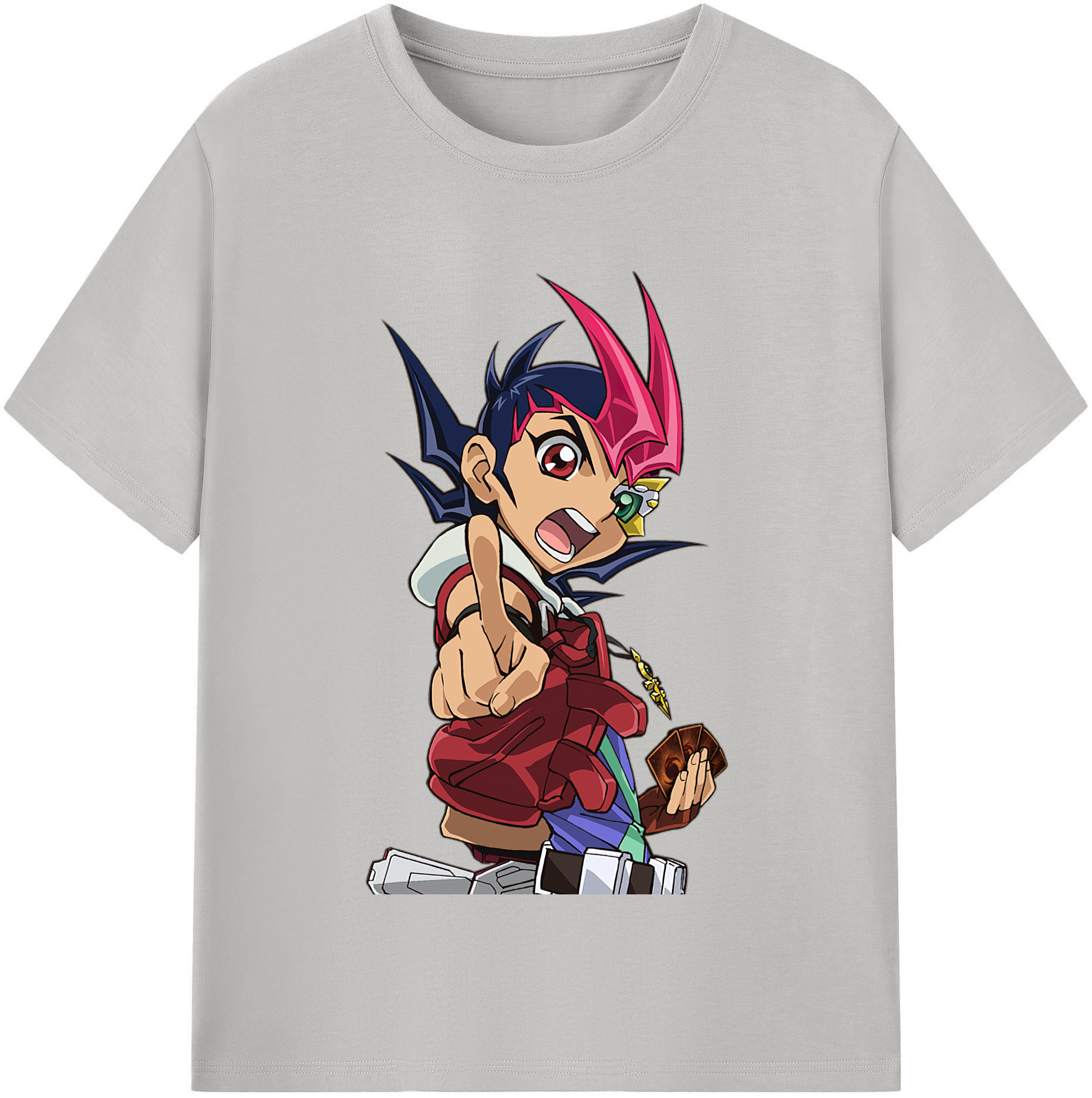 （画像用） 遊☆戯☆王 Yu-Gi-Oh! レディースカジュアルプリントTシャツ（綿100％）