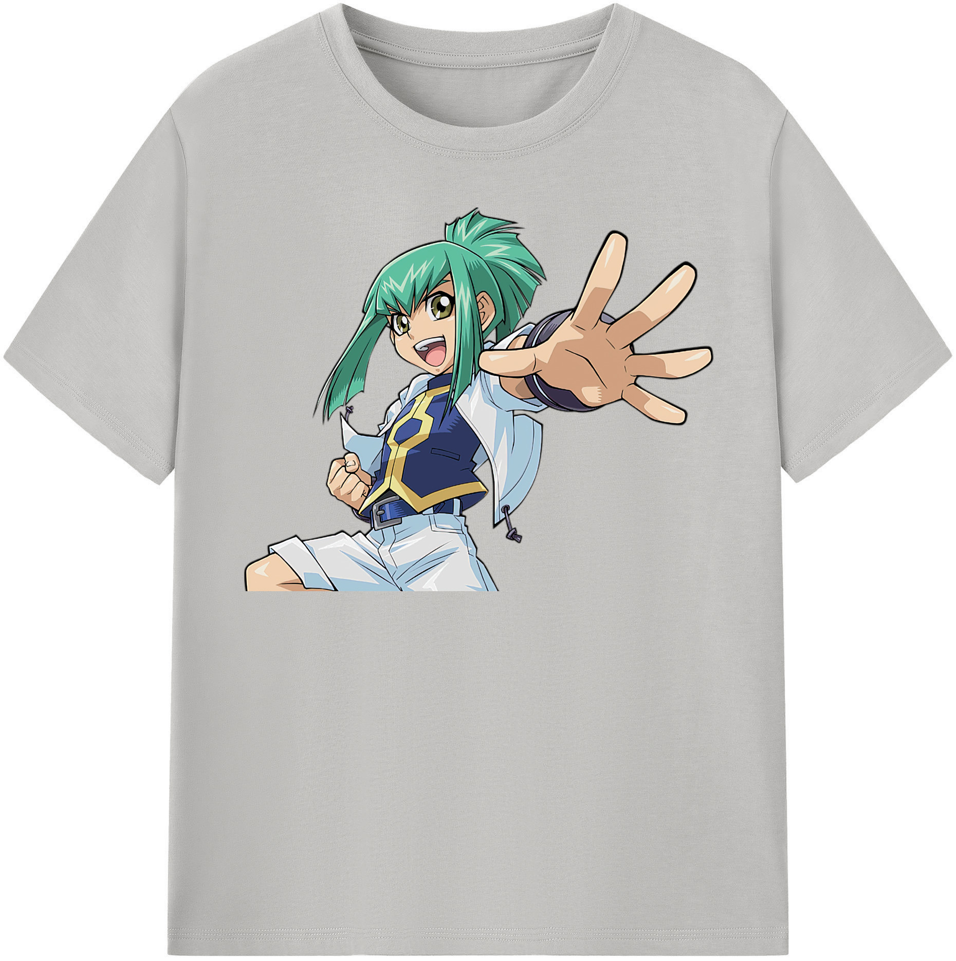 （画像用） 遊☆戯☆王 Yu-Gi-Oh! レディースカジュアルプリントTシャツ（綿100％）