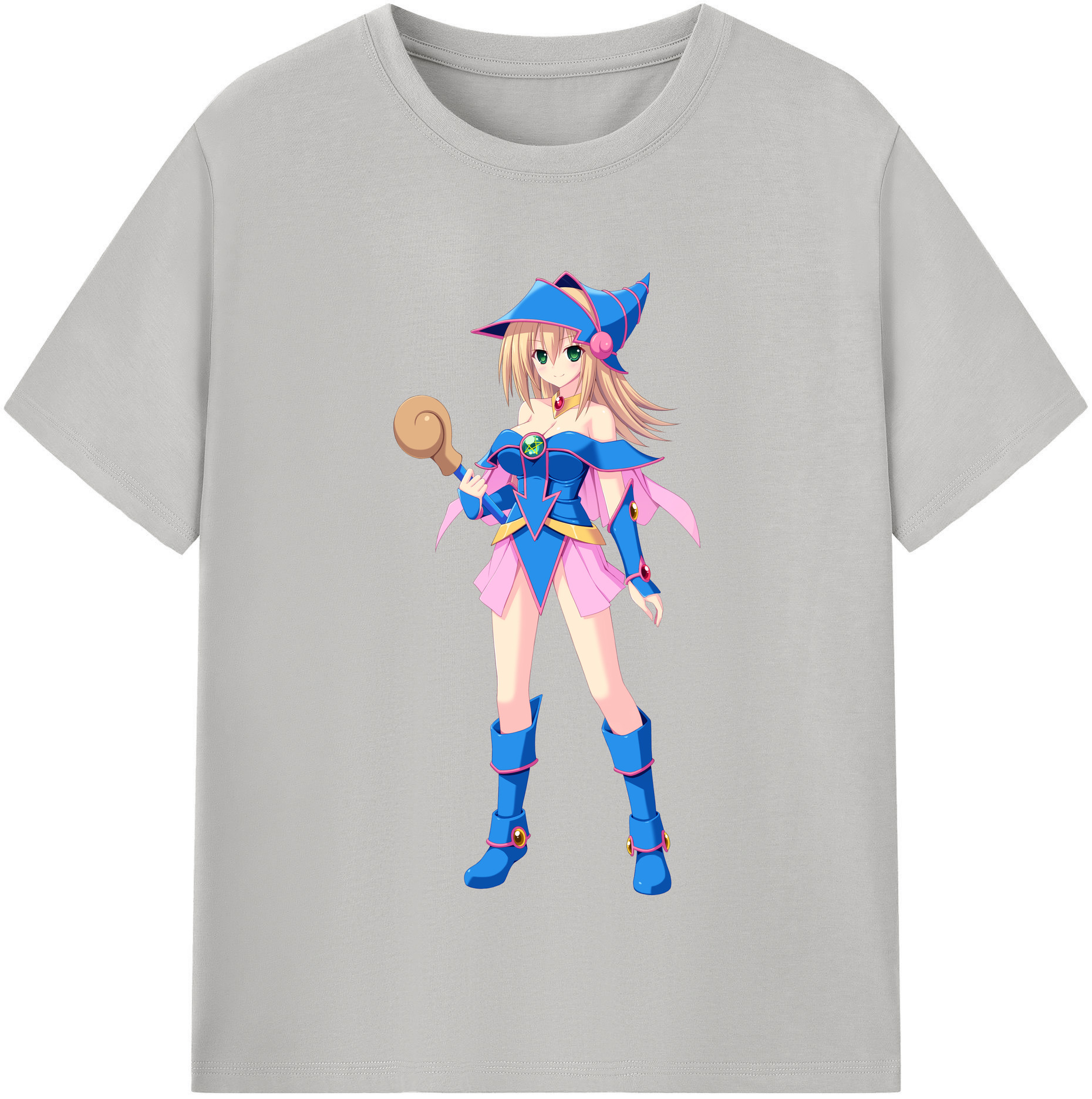 （画像用） 遊☆戯☆王 Yu-Gi-Oh! レディースカジュアルプリントTシャツ（綿100％）
