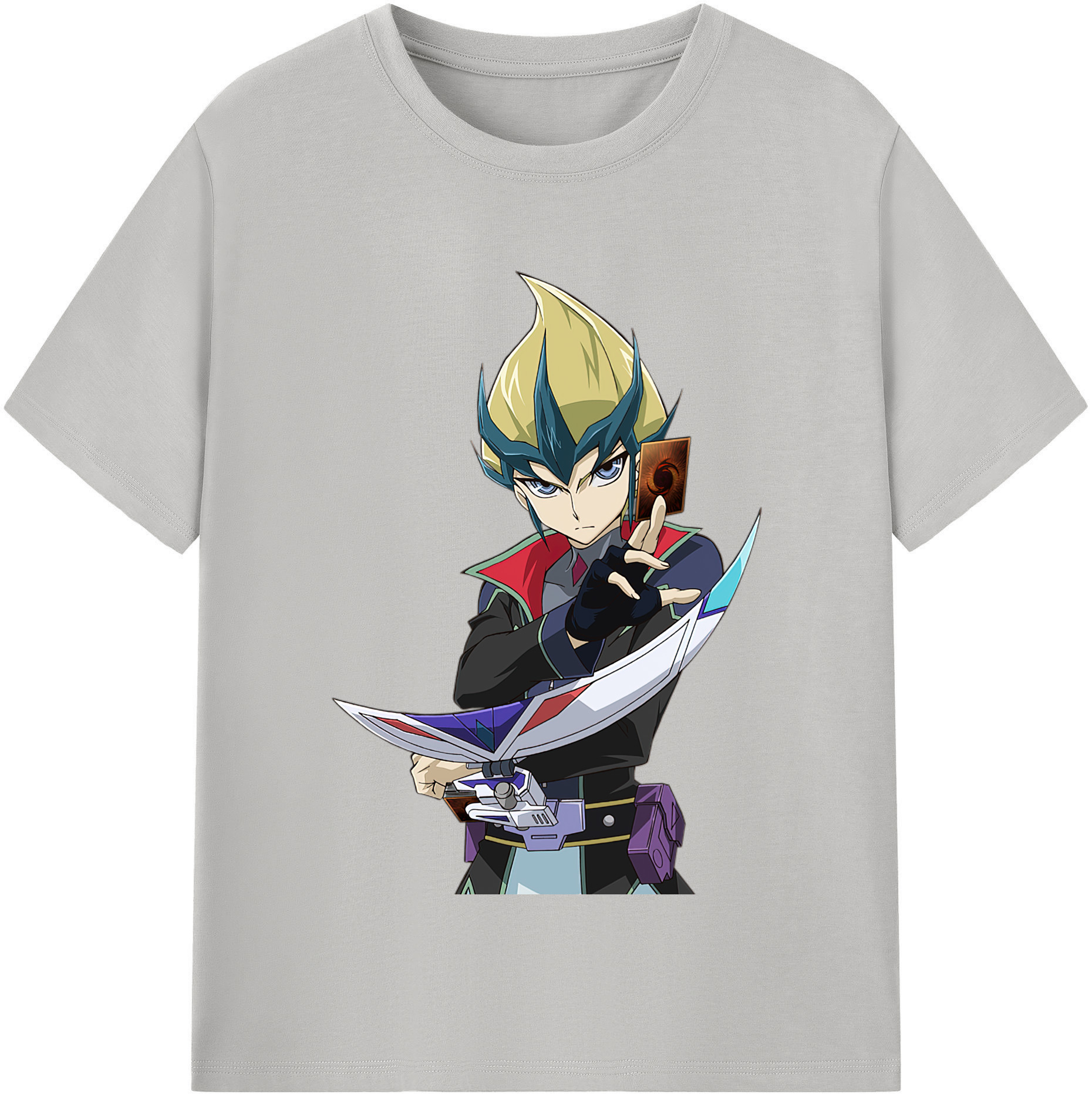 （画像用） 遊☆戯☆王 Yu-Gi-Oh! レディースカジュアルプリントTシャツ（綿100％）