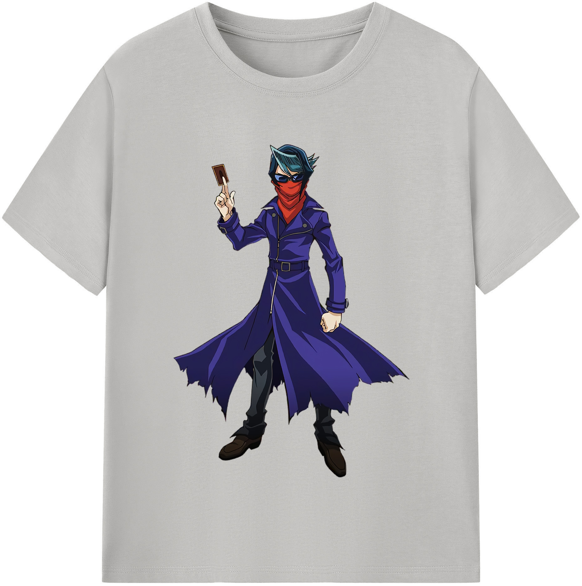 （画像用） 遊☆戯☆王 Yu-Gi-Oh! レディースカジュアルプリントTシャツ（綿100％）