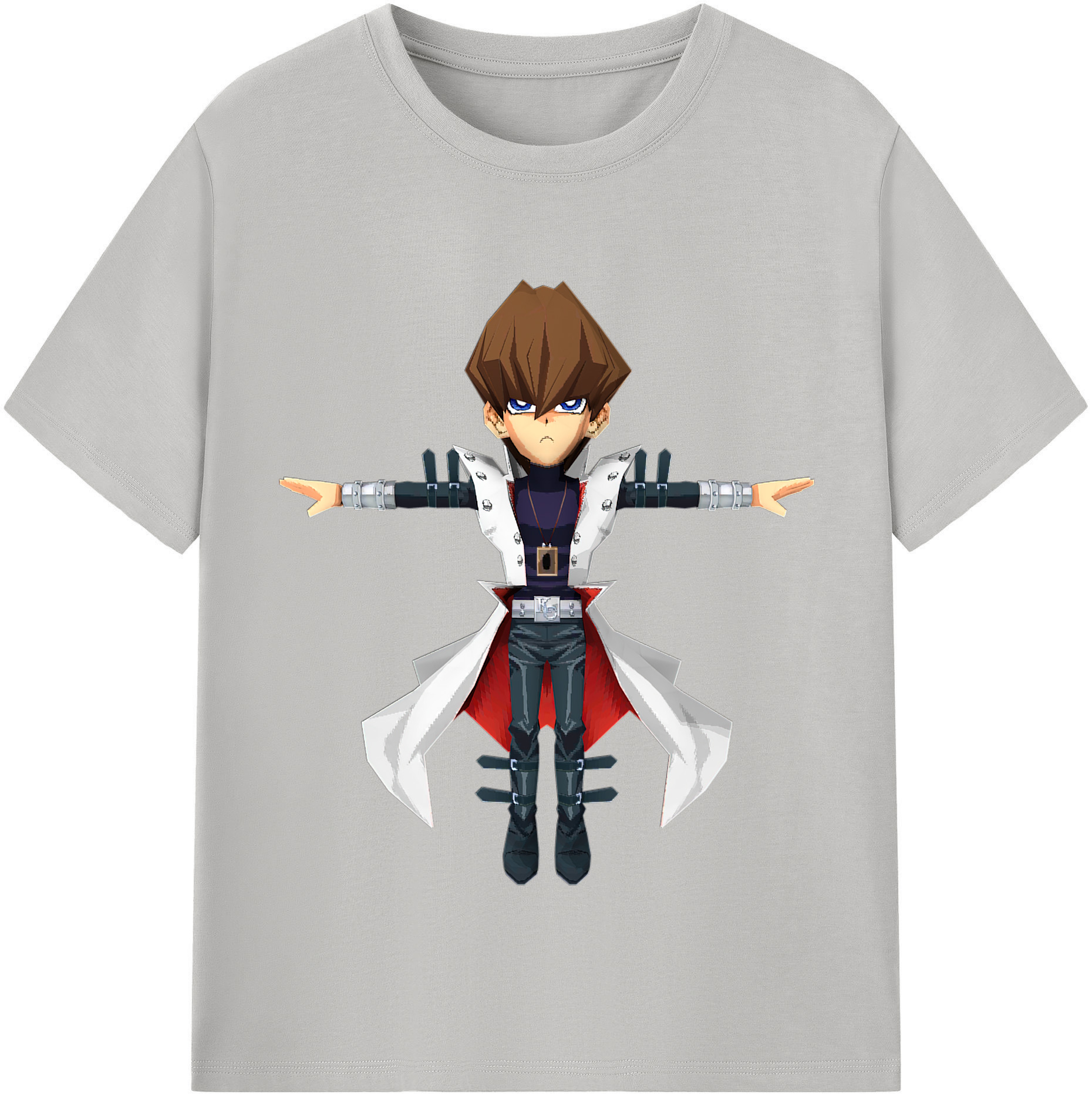 （画像用） 遊☆戯☆王 Yu-Gi-Oh! レディースカジュアルプリントTシャツ（綿100％）