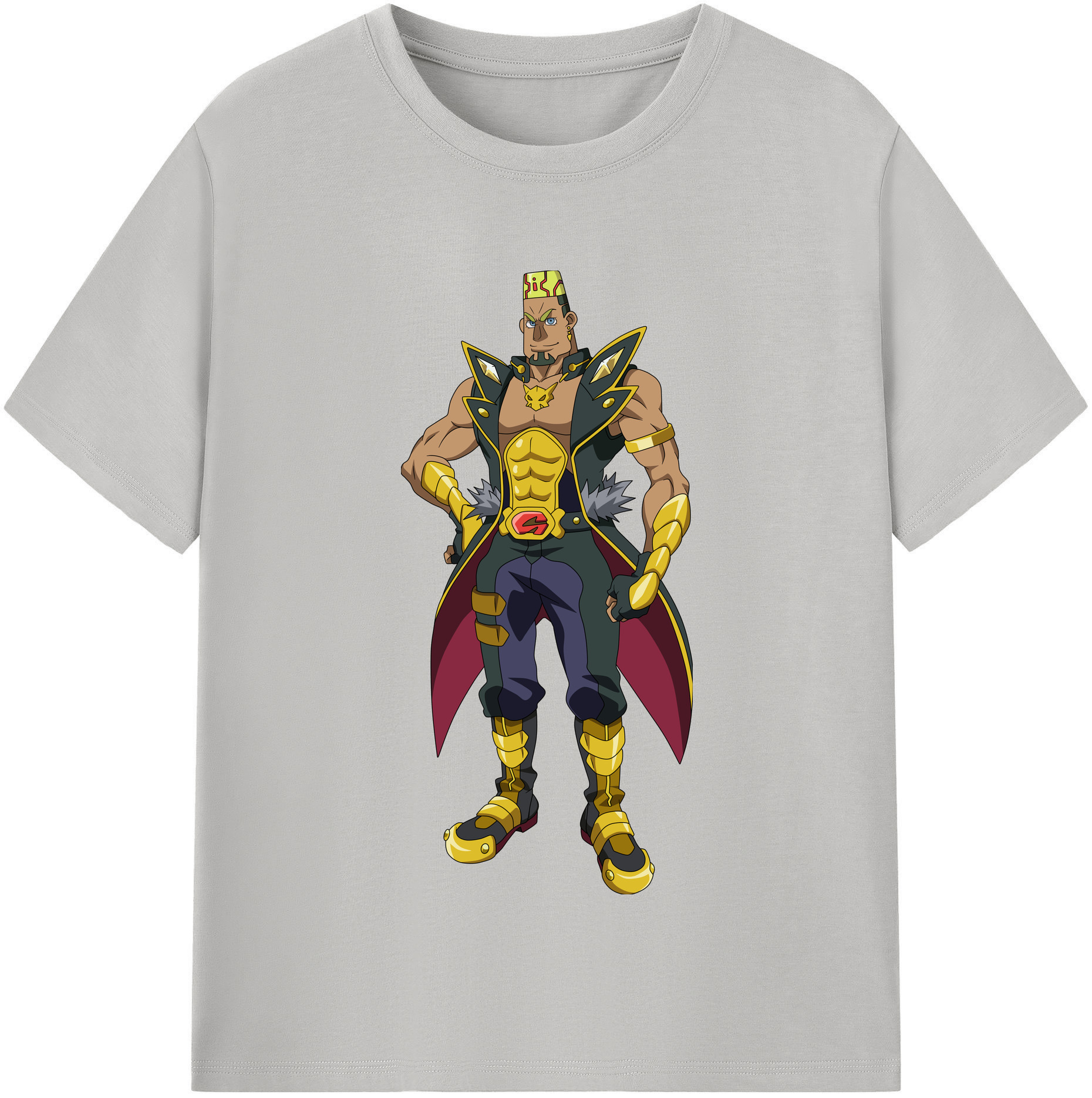 （画像用） 遊☆戯☆王 Yu-Gi-Oh! レディースカジュアルプリントTシャツ（綿100％）