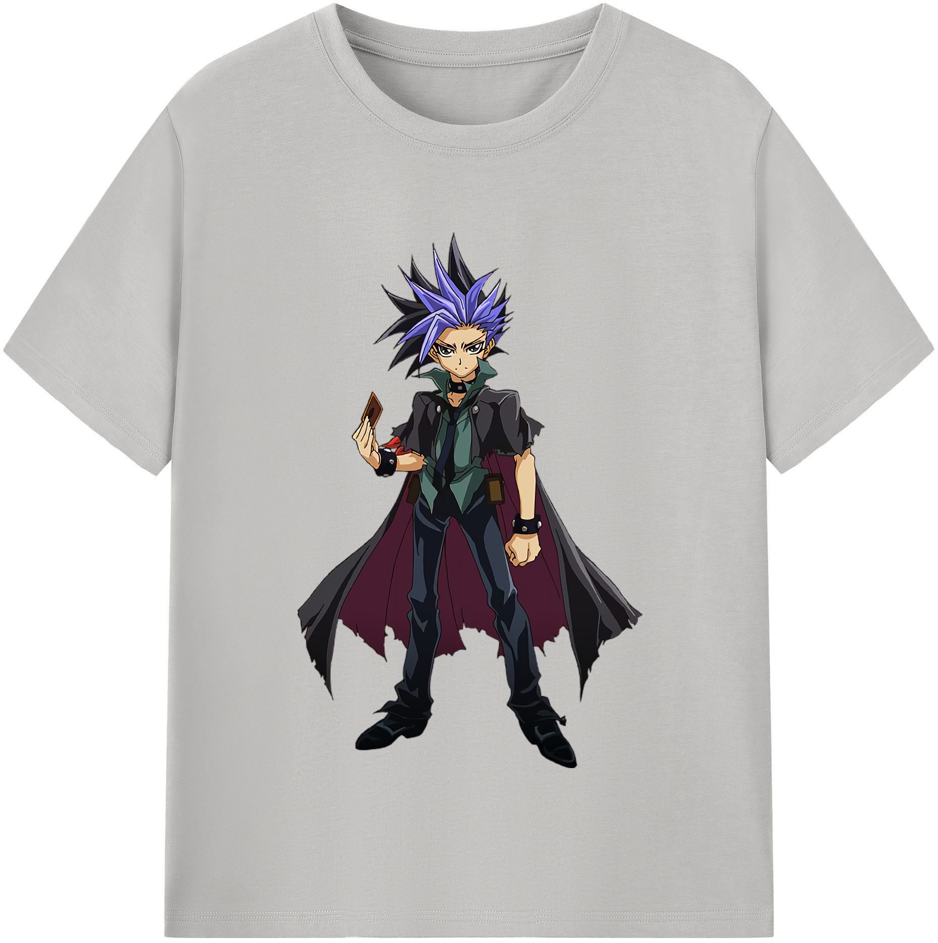 （画像用） 遊☆戯☆王 Yu-Gi-Oh! レディースカジュアルプリントTシャツ（綿100％）