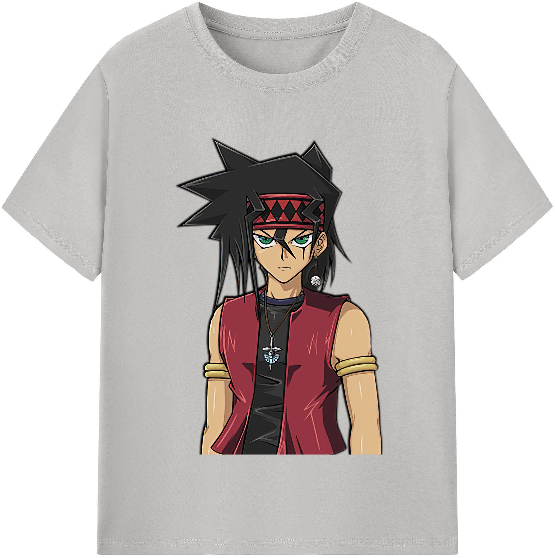 （画像用） 遊☆戯☆王 Yu-Gi-Oh! レディースカジュアルプリントTシャツ（綿100％）