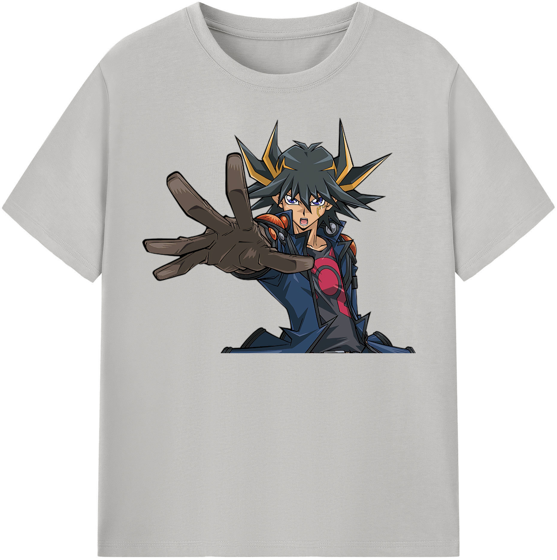 （画像用） 遊☆戯☆王 Yu-Gi-Oh! レディースカジュアルプリントTシャツ（綿100％）