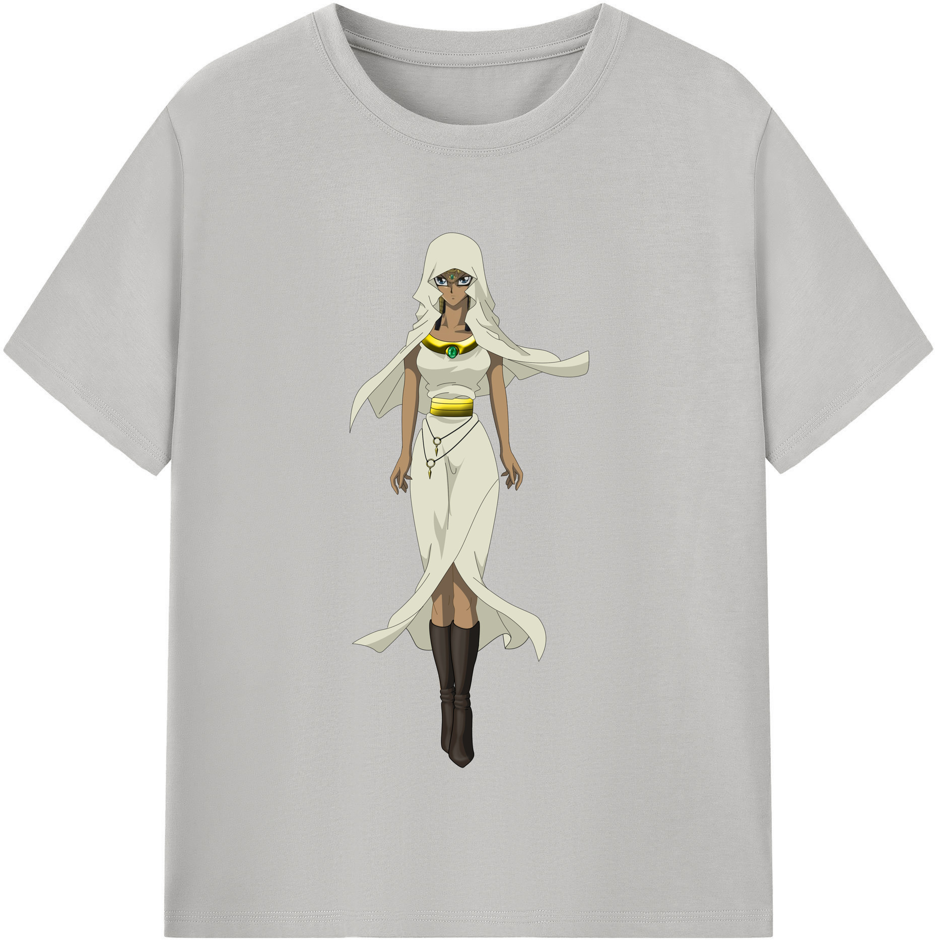 （画像用） 遊☆戯☆王 Yu-Gi-Oh! レディースカジュアルプリントTシャツ（綿100％）