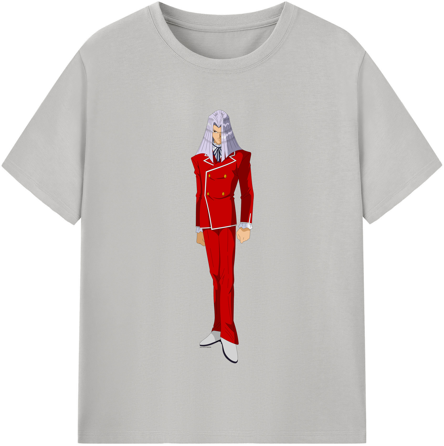 （画像用） 遊☆戯☆王 Yu-Gi-Oh! レディースカジュアルプリントTシャツ（綿100％）