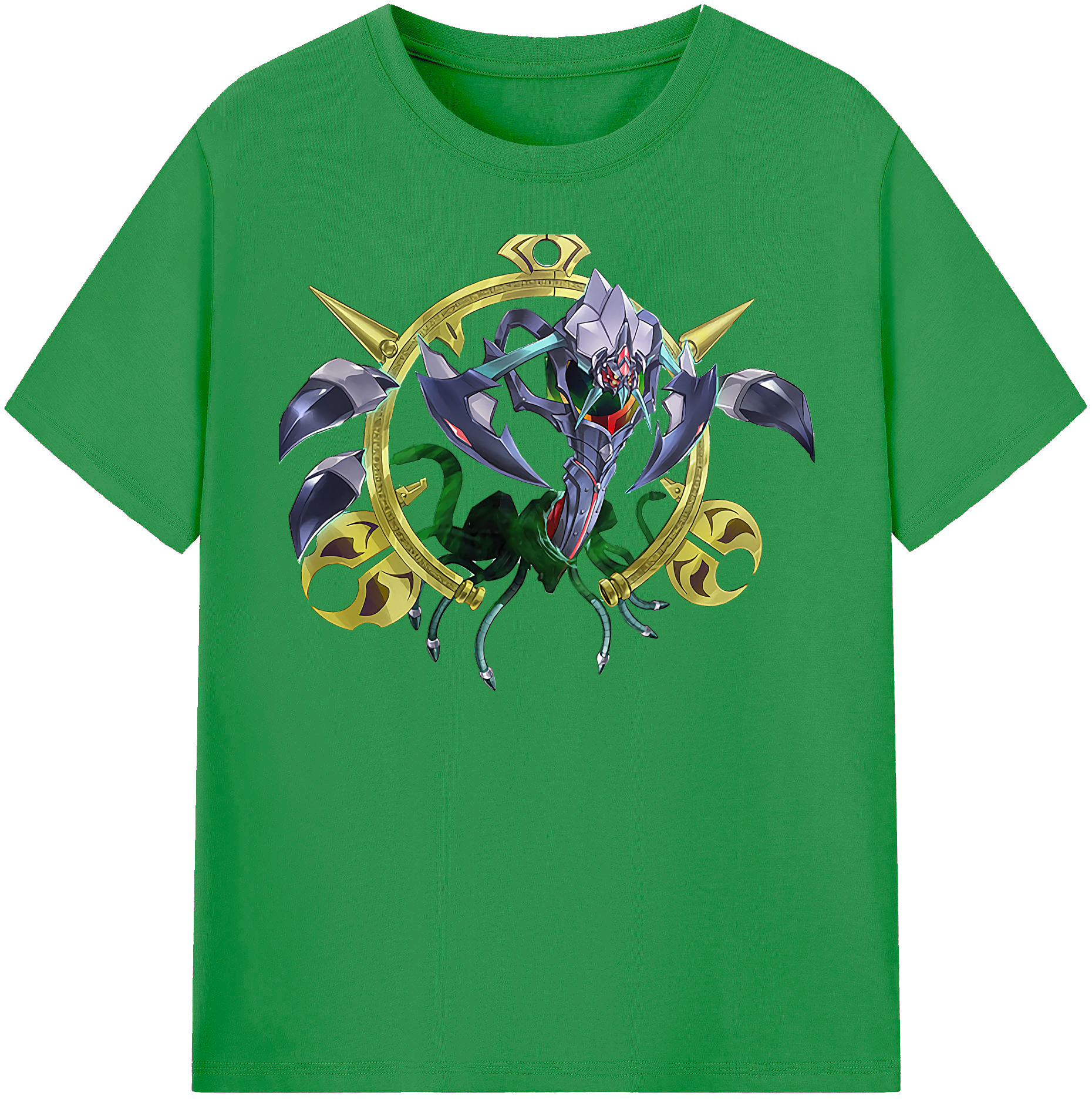 （画像用） 遊☆戯☆王 Yu-Gi-Oh! レディースカジュアルプリントTシャツ（綿100％）