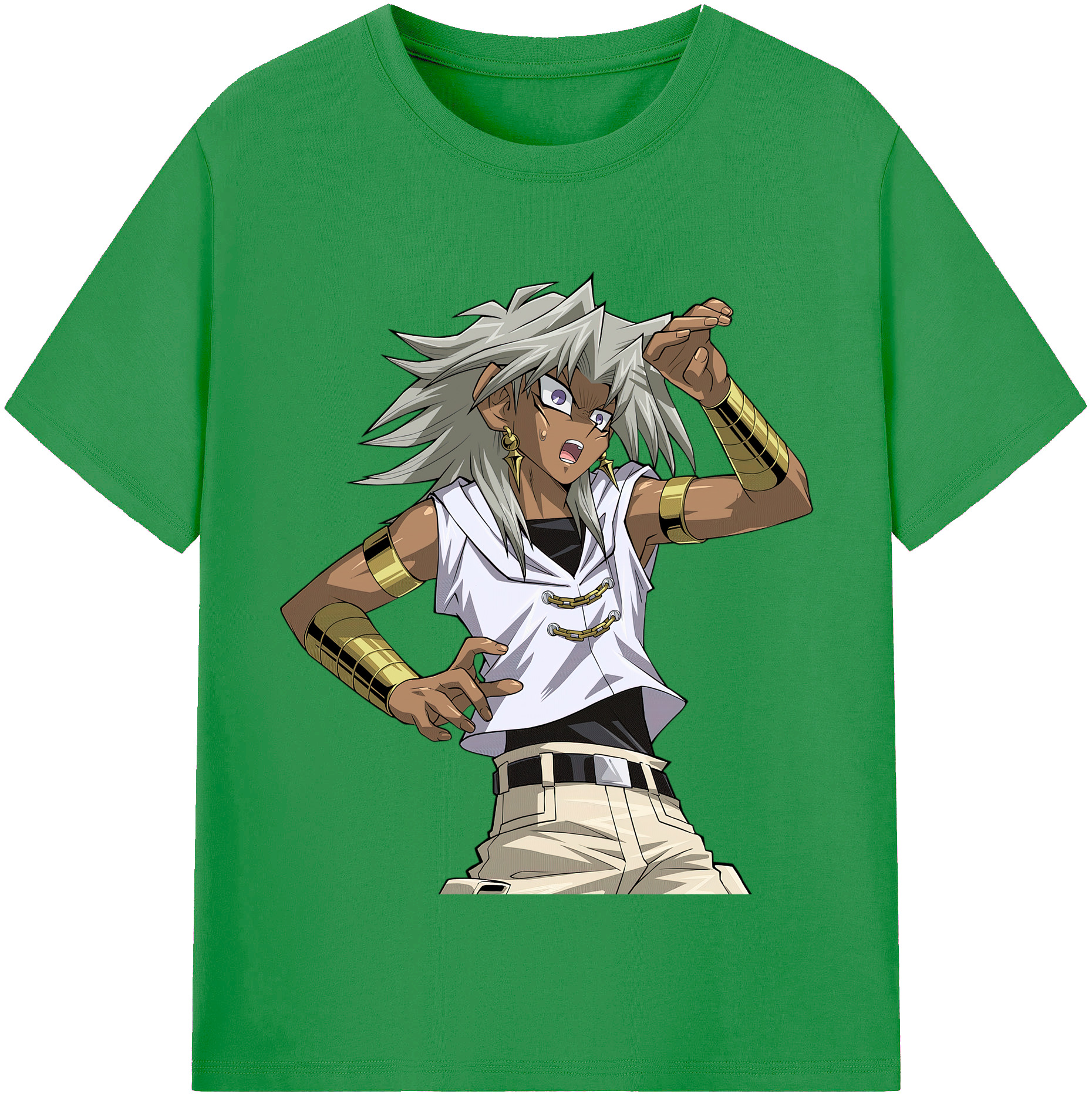 （画像用） 遊☆戯☆王 Yu-Gi-Oh! レディースカジュアルプリントTシャツ（綿100％）