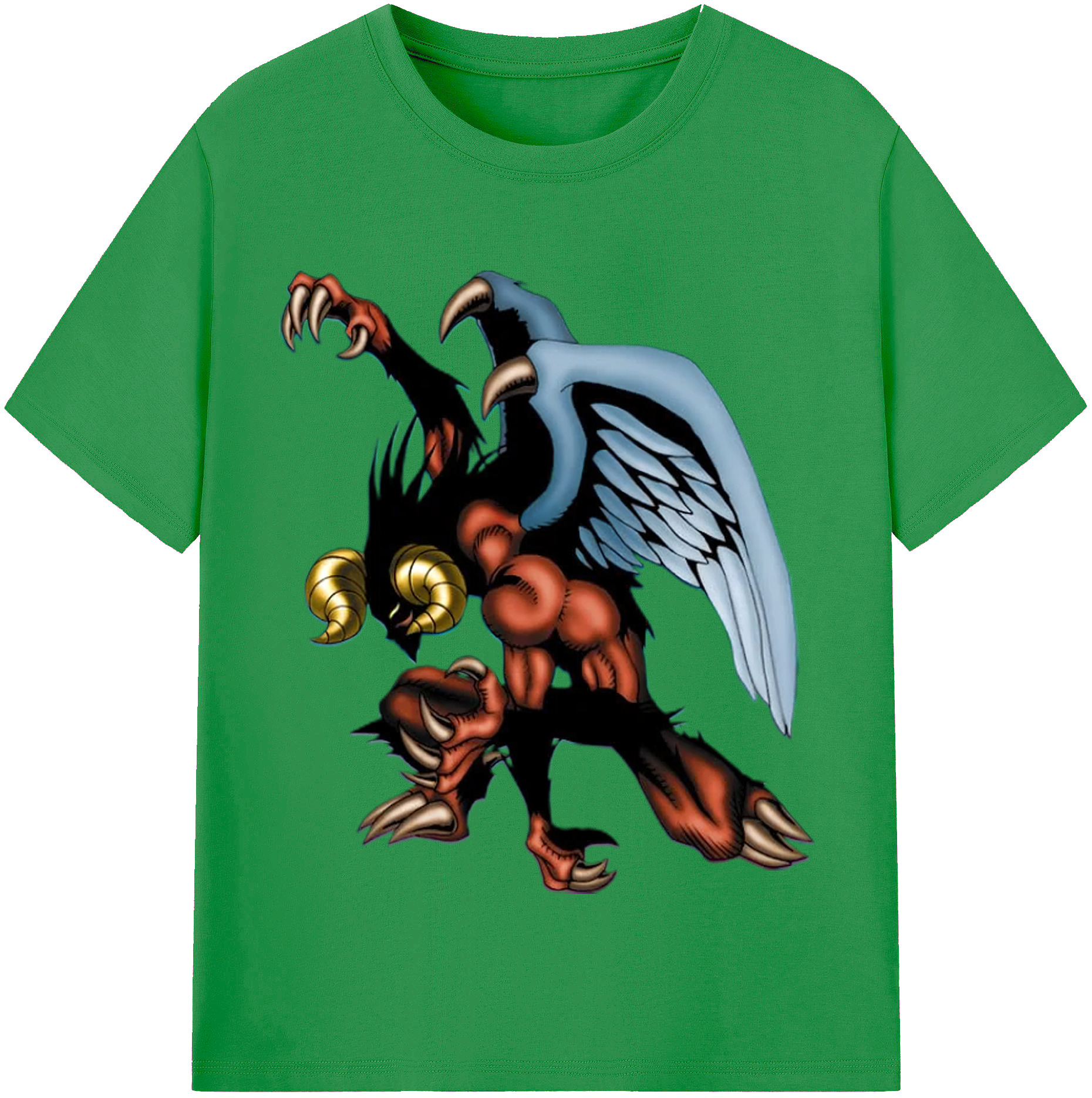 （画像用） 遊☆戯☆王 Yu-Gi-Oh! レディースカジュアルプリントTシャツ（綿100％）