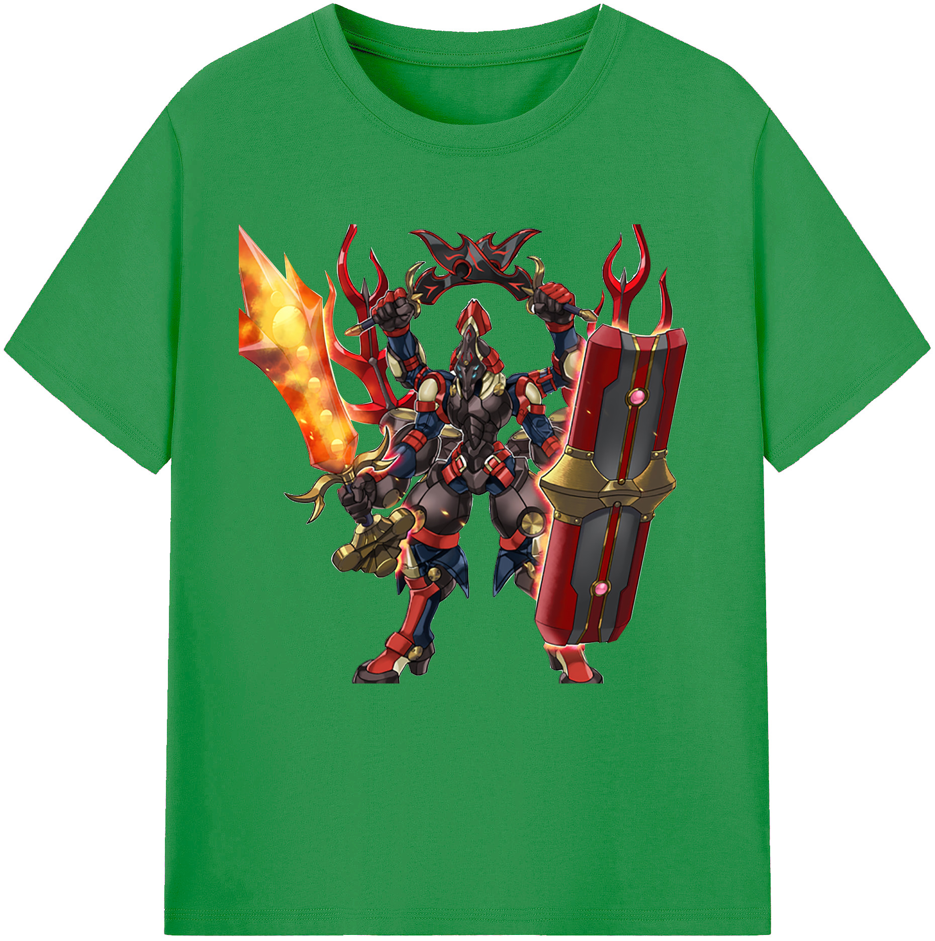 （画像用） 遊☆戯☆王 Yu-Gi-Oh! レディースカジュアルプリントTシャツ（綿100％）