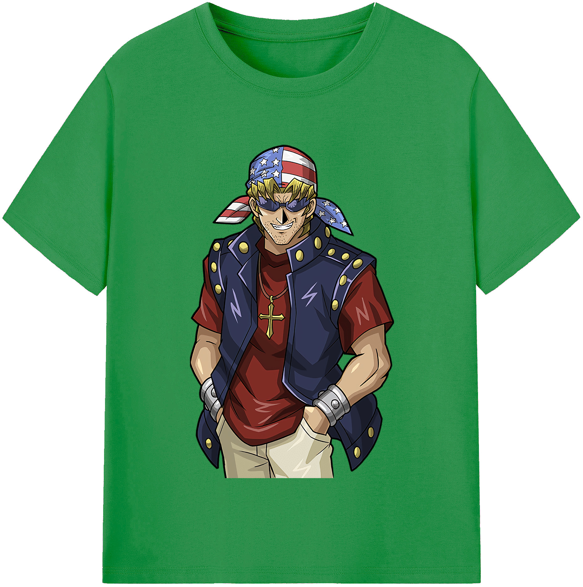 （画像用） 遊☆戯☆王 Yu-Gi-Oh! レディースカジュアルプリントTシャツ（綿100％）