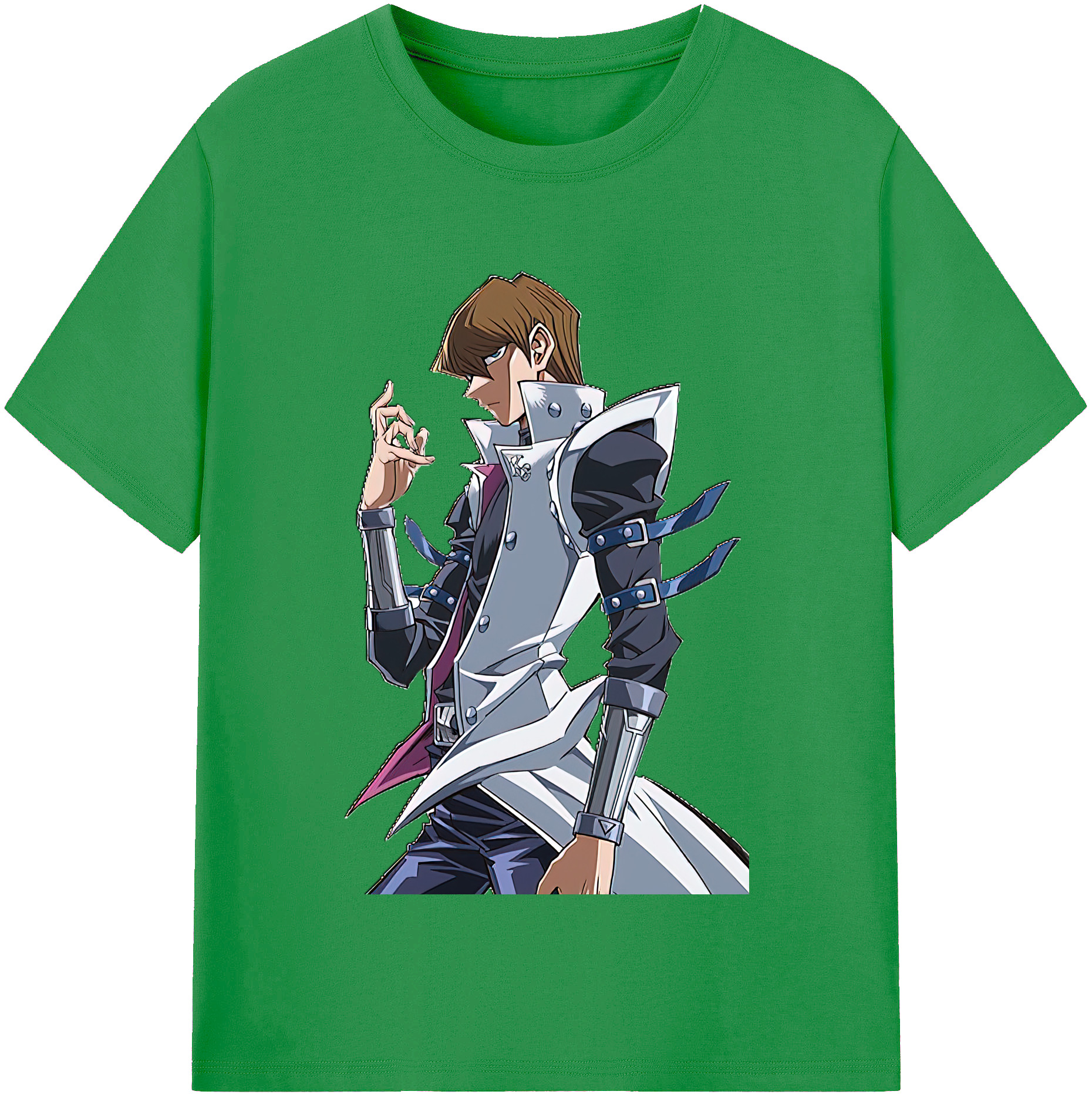 （画像用） 遊☆戯☆王 Yu-Gi-Oh! レディースカジュアルプリントTシャツ（綿100％）