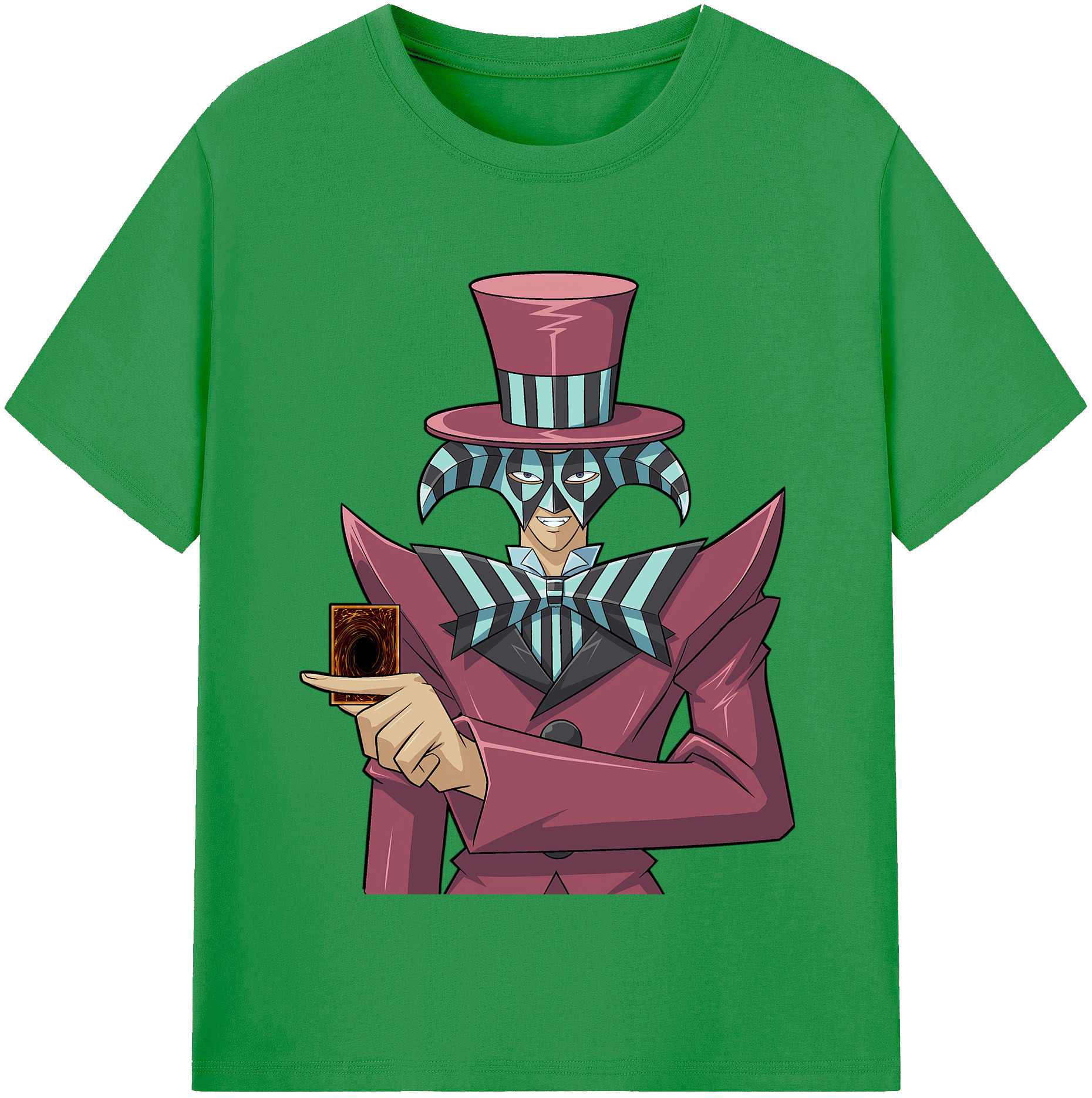 （画像用） 遊☆戯☆王 Yu-Gi-Oh! レディースカジュアルプリントTシャツ（綿100％）