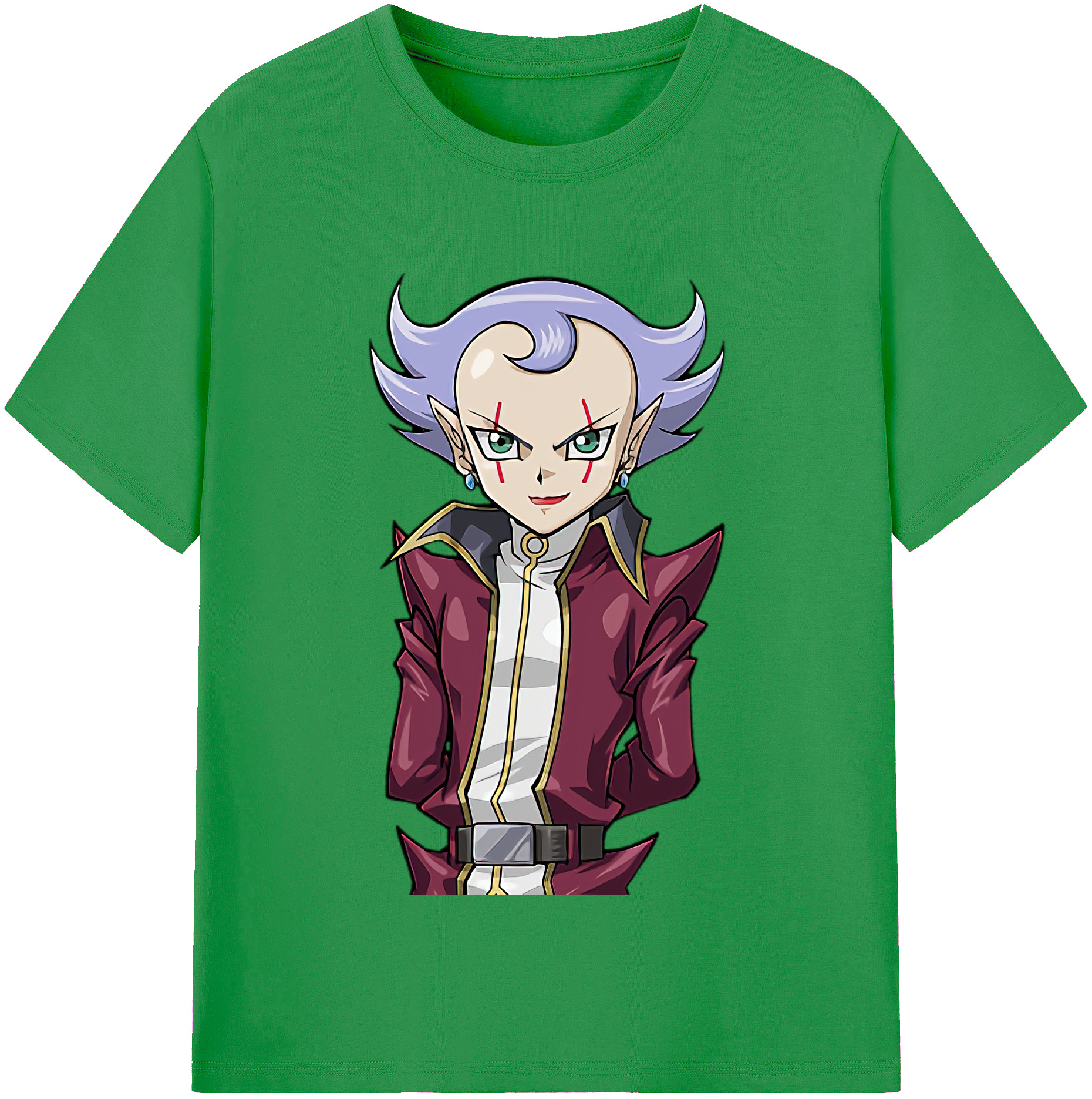 （画像用） 遊☆戯☆王 Yu-Gi-Oh! レディースカジュアルプリントTシャツ（綿100％）