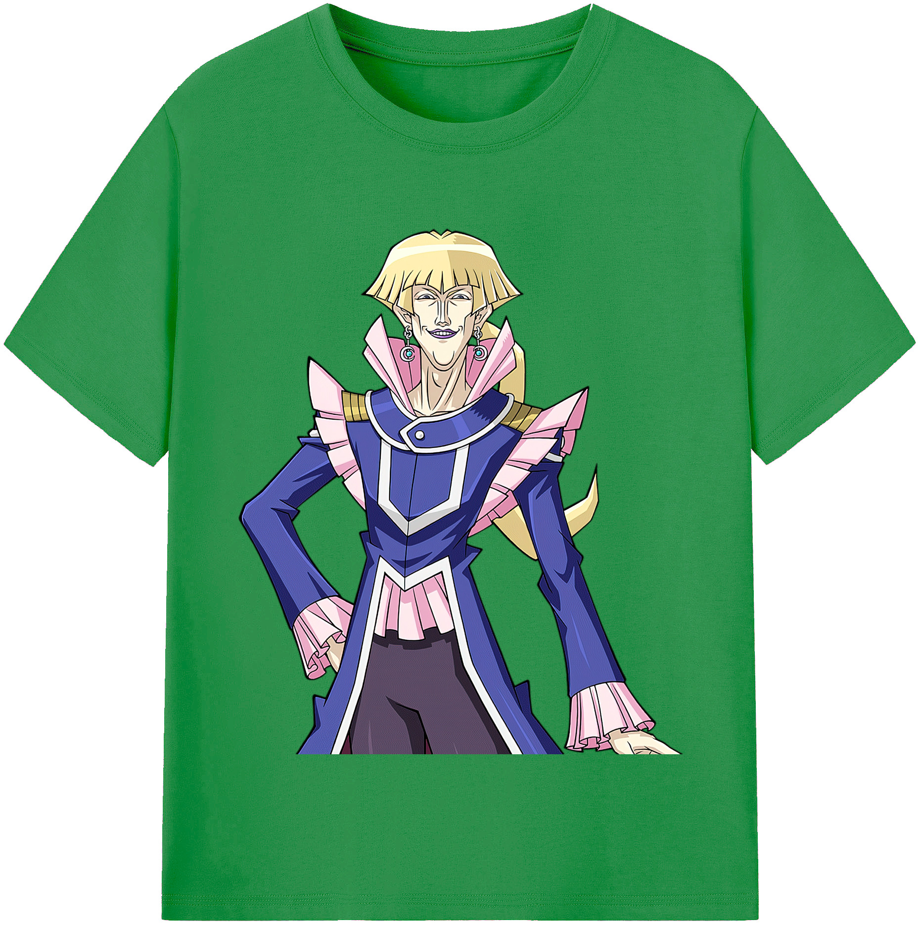 （画像用） 遊☆戯☆王 Yu-Gi-Oh! レディースカジュアルプリントTシャツ（綿100％）