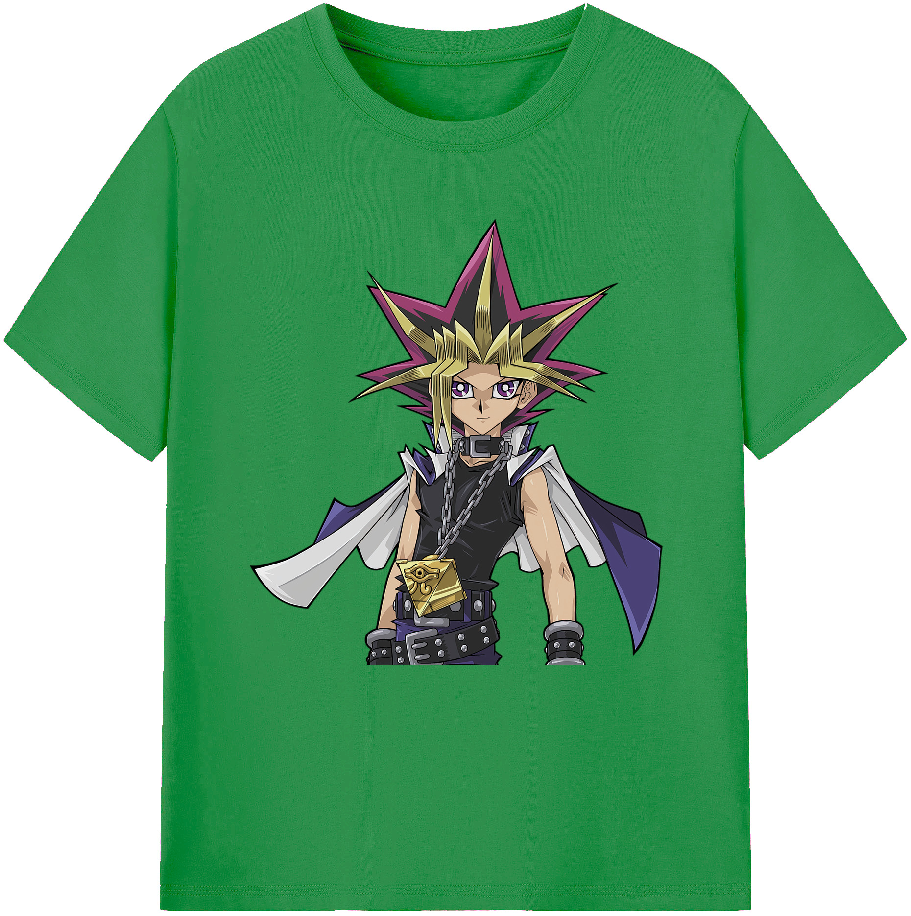 （画像用） 遊☆戯☆王 Yu-Gi-Oh! レディースカジュアルプリントTシャツ（綿100％）