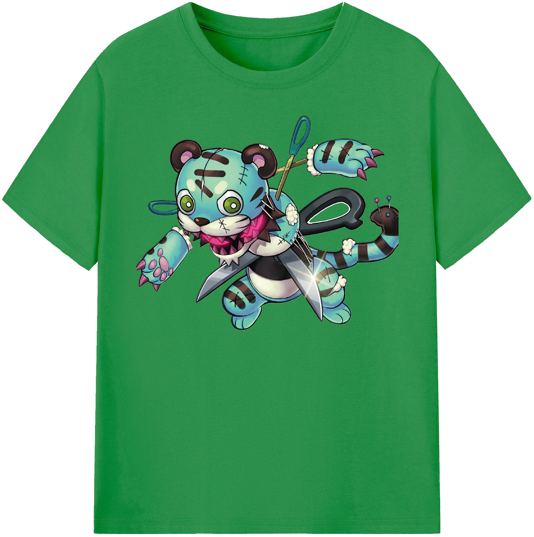 （画像用） 遊☆戯☆王 Yu-Gi-Oh! レディースカジュアルプリントTシャツ（綿100％）