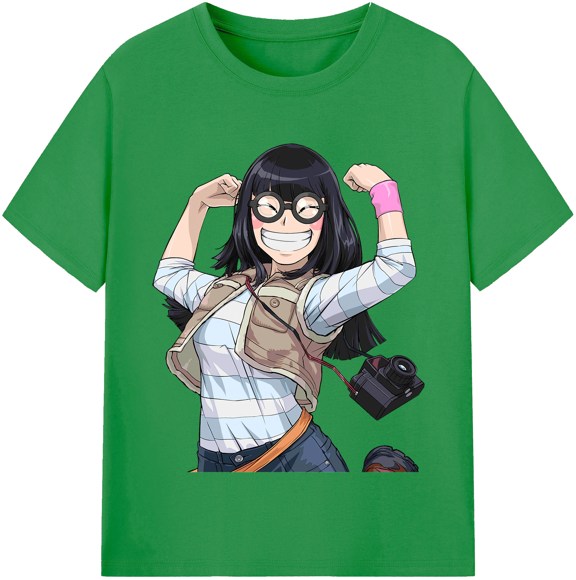（画像用） 遊☆戯☆王 Yu-Gi-Oh! レディースカジュアルプリントTシャツ（綿100％）