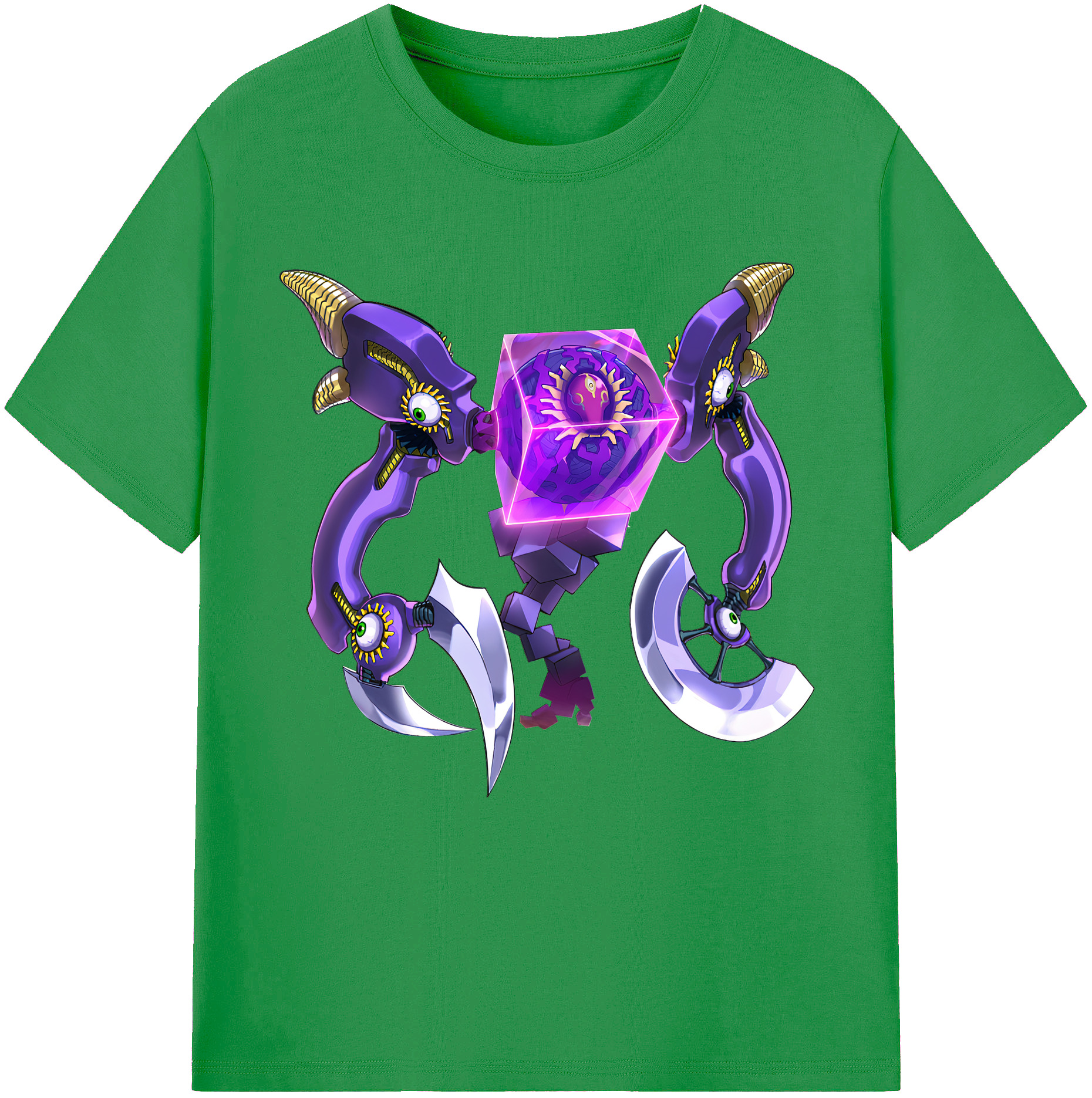 （画像用） 遊☆戯☆王 Yu-Gi-Oh! レディースカジュアルプリントTシャツ（綿100％）
