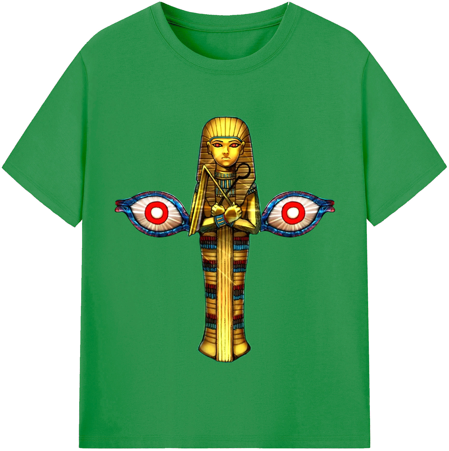 （画像用） 遊☆戯☆王 Yu-Gi-Oh! レディースカジュアルプリントTシャツ（綿100％）