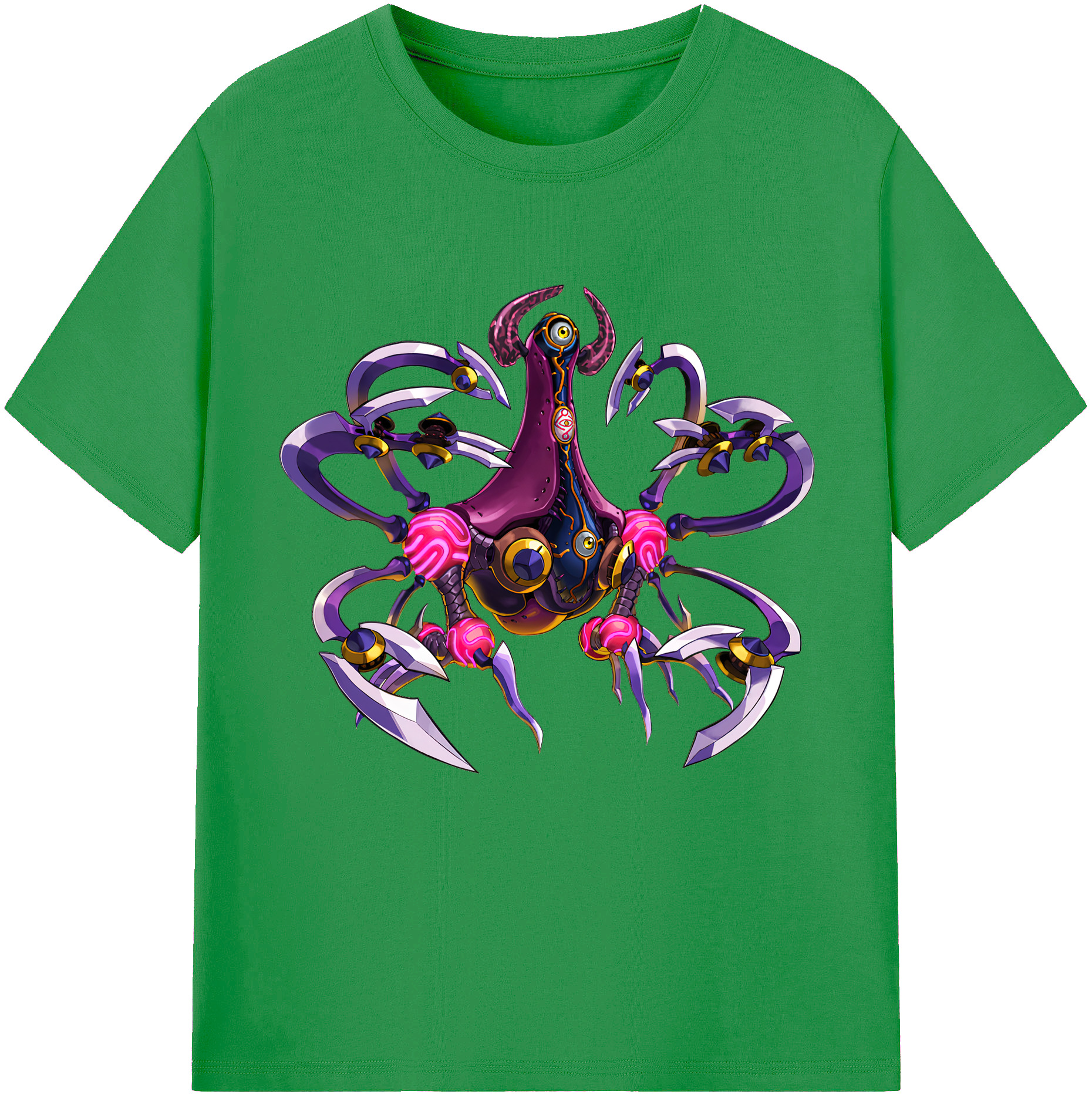 （画像用） 遊☆戯☆王 Yu-Gi-Oh! レディースカジュアルプリントTシャツ（綿100％）