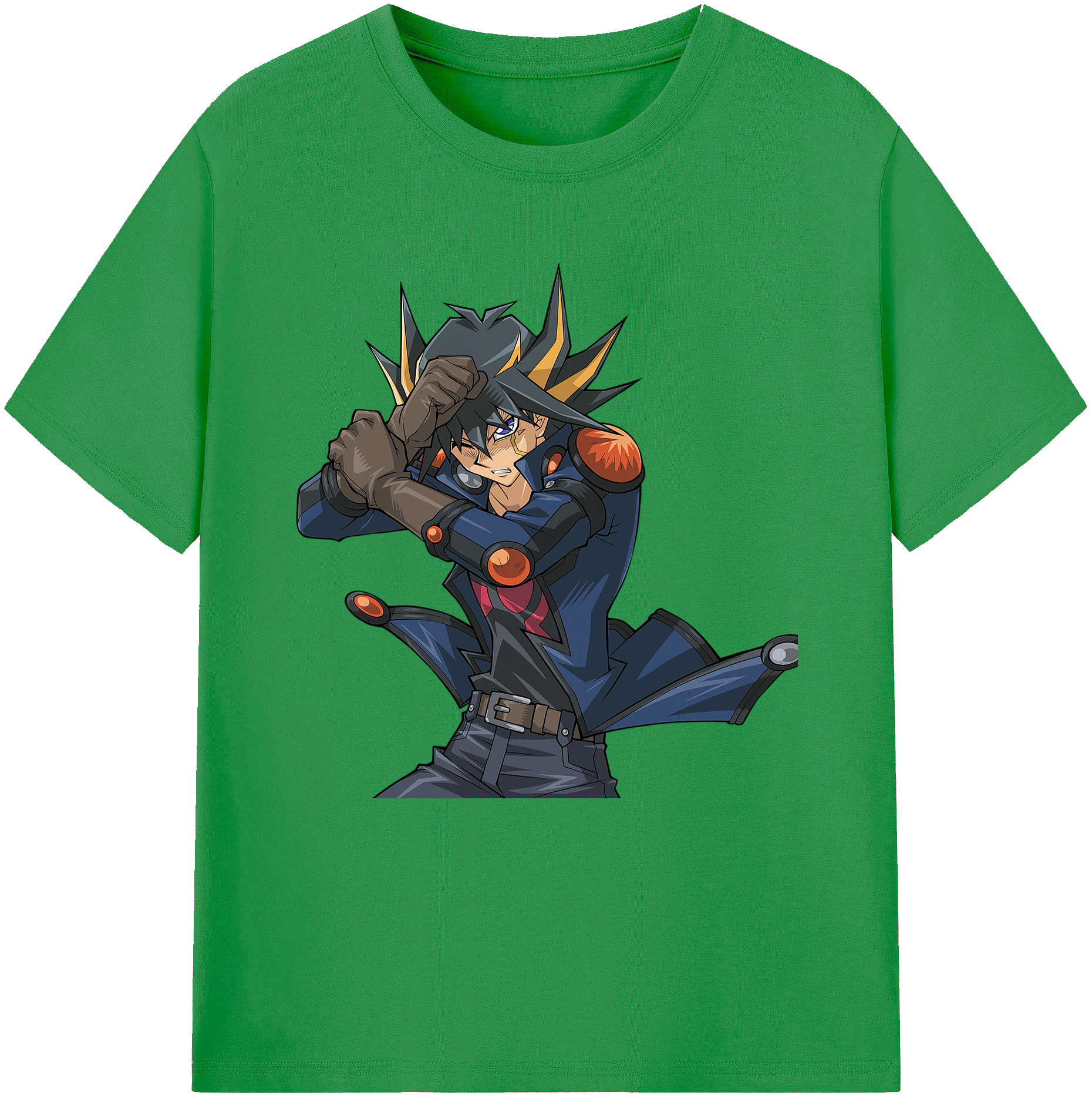 （画像用） 遊☆戯☆王 Yu-Gi-Oh! レディースカジュアルプリントTシャツ（綿100％）
