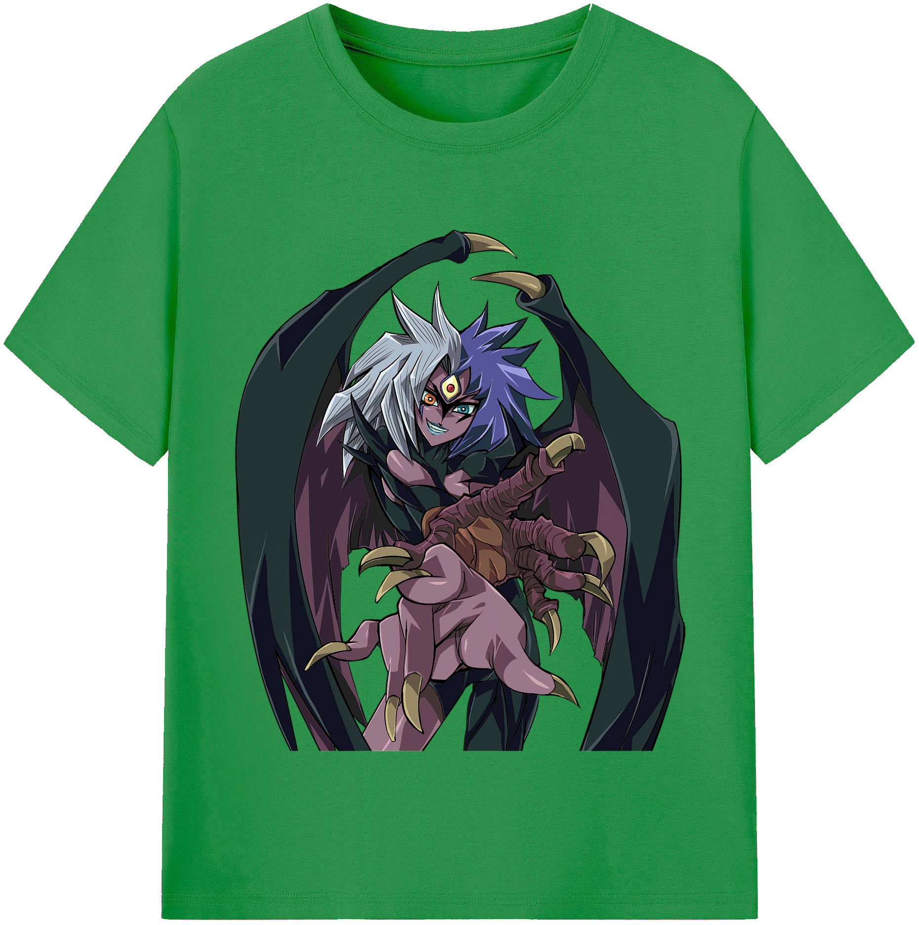 （画像用） 遊☆戯☆王 Yu-Gi-Oh! レディースカジュアルプリントTシャツ（綿100％）