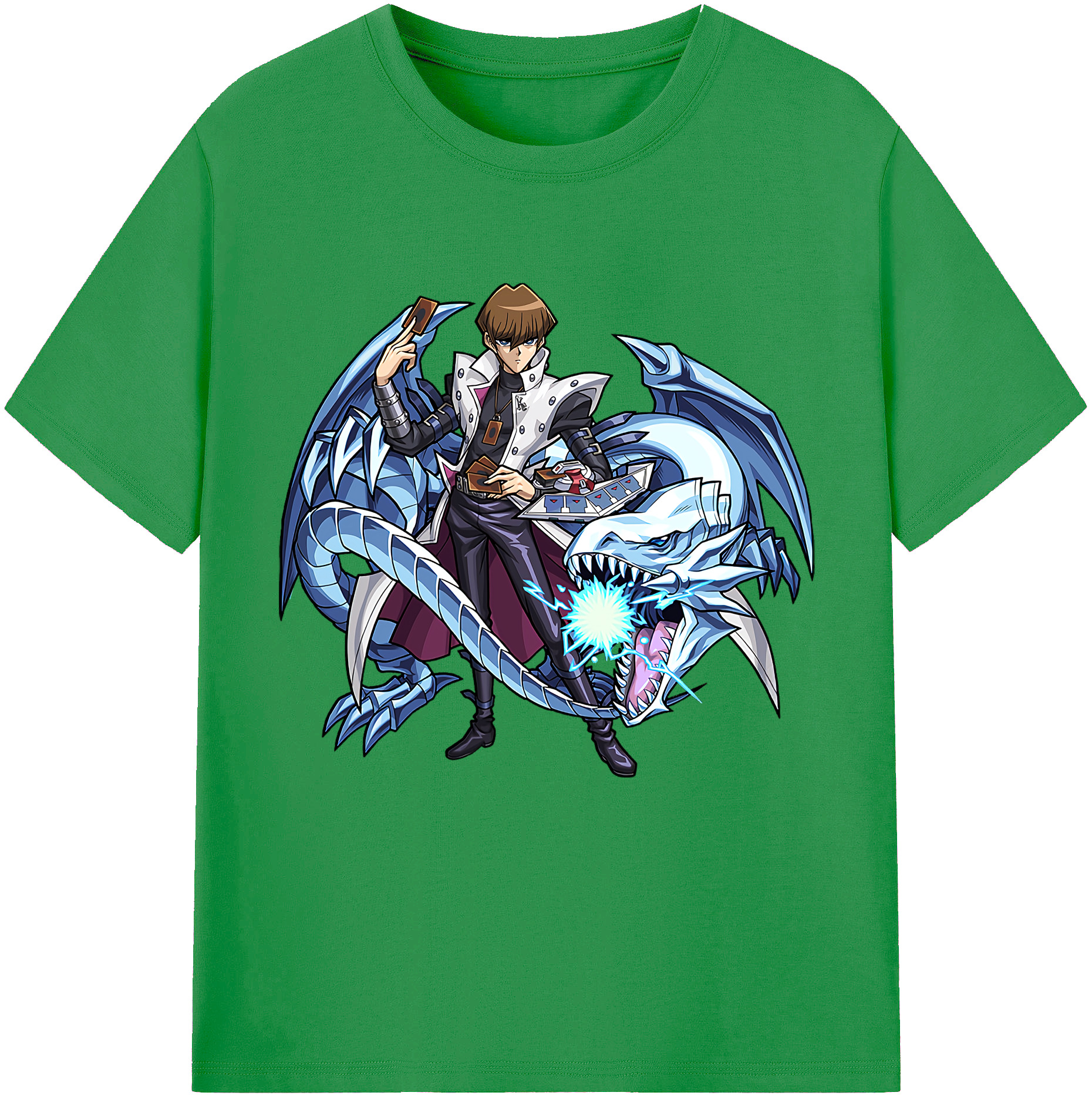 （画像用） 遊☆戯☆王 Yu-Gi-Oh! レディースカジュアルプリントTシャツ（綿100％）