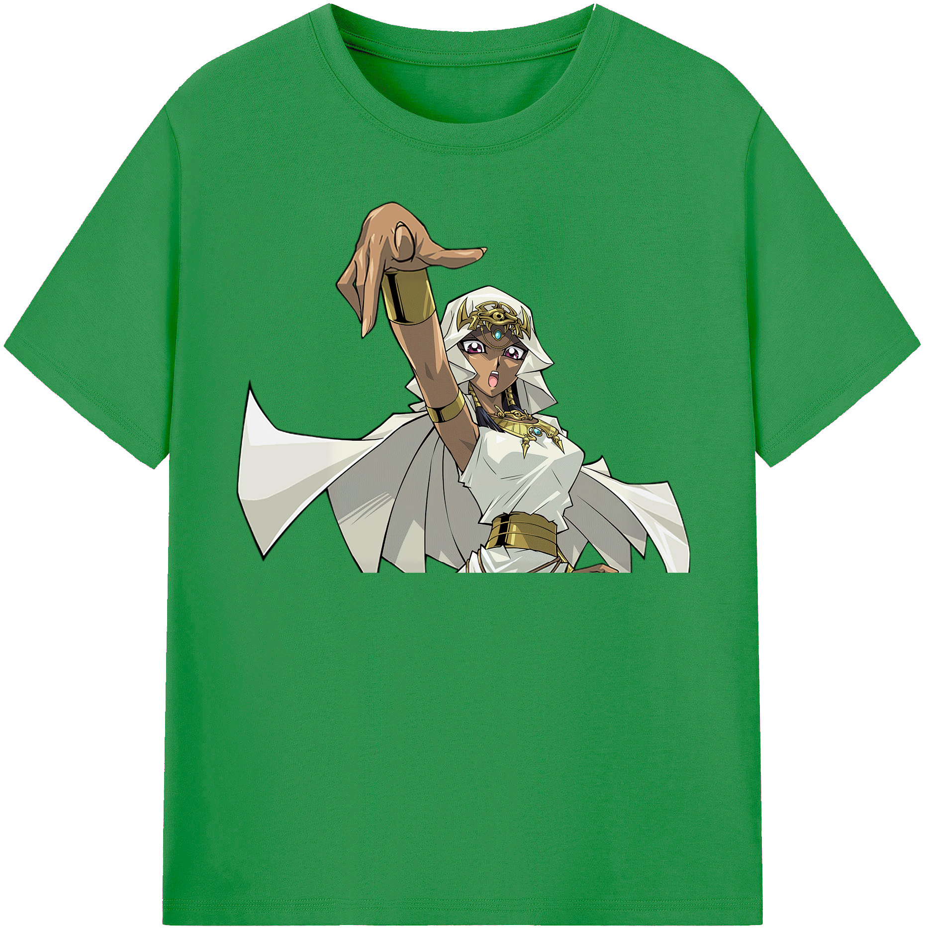 （画像用） 遊☆戯☆王 Yu-Gi-Oh! レディースカジュアルプリントTシャツ（綿100％）