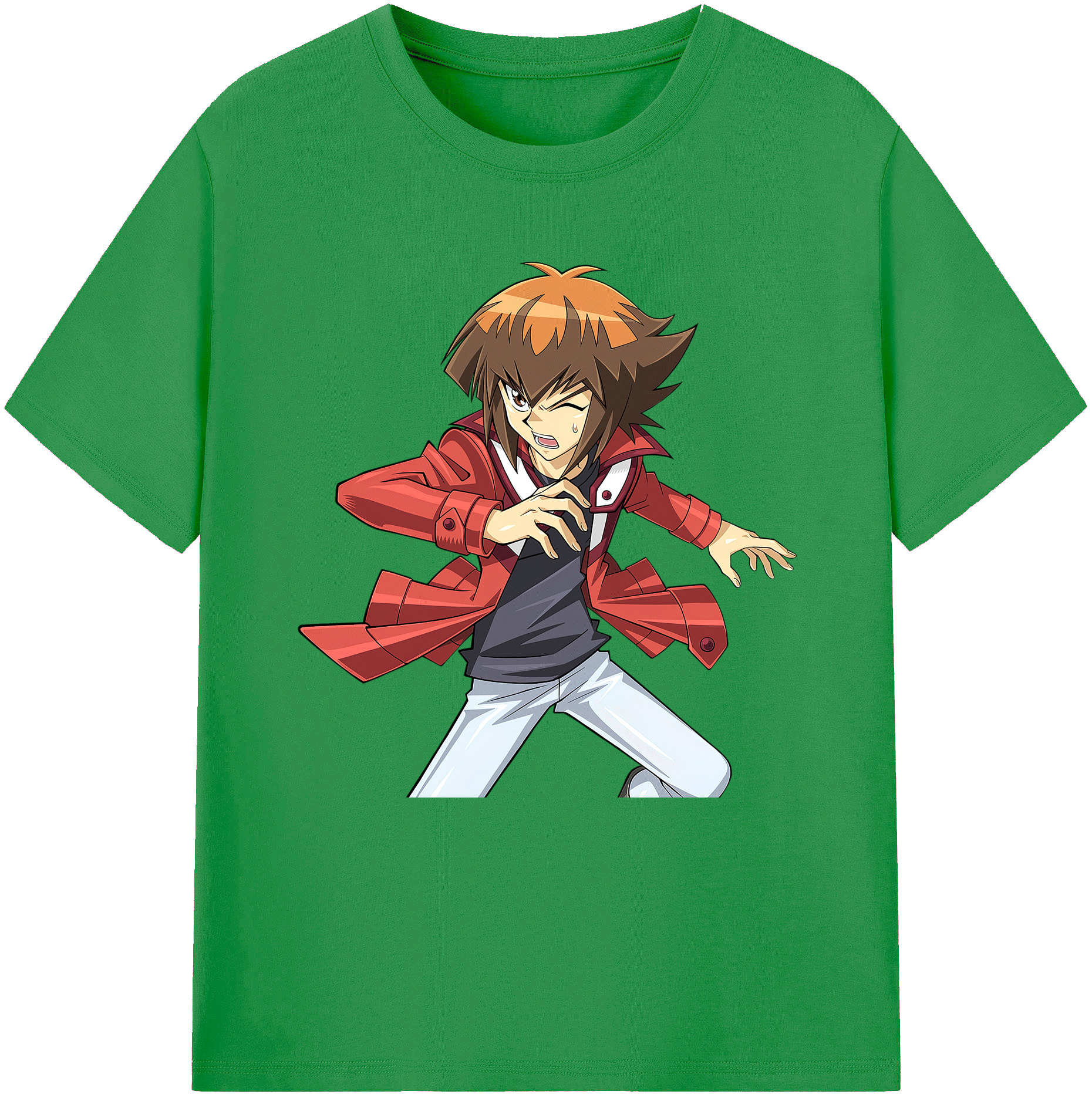 （画像用） 遊☆戯☆王 Yu-Gi-Oh! レディースカジュアルプリントTシャツ（綿100％）